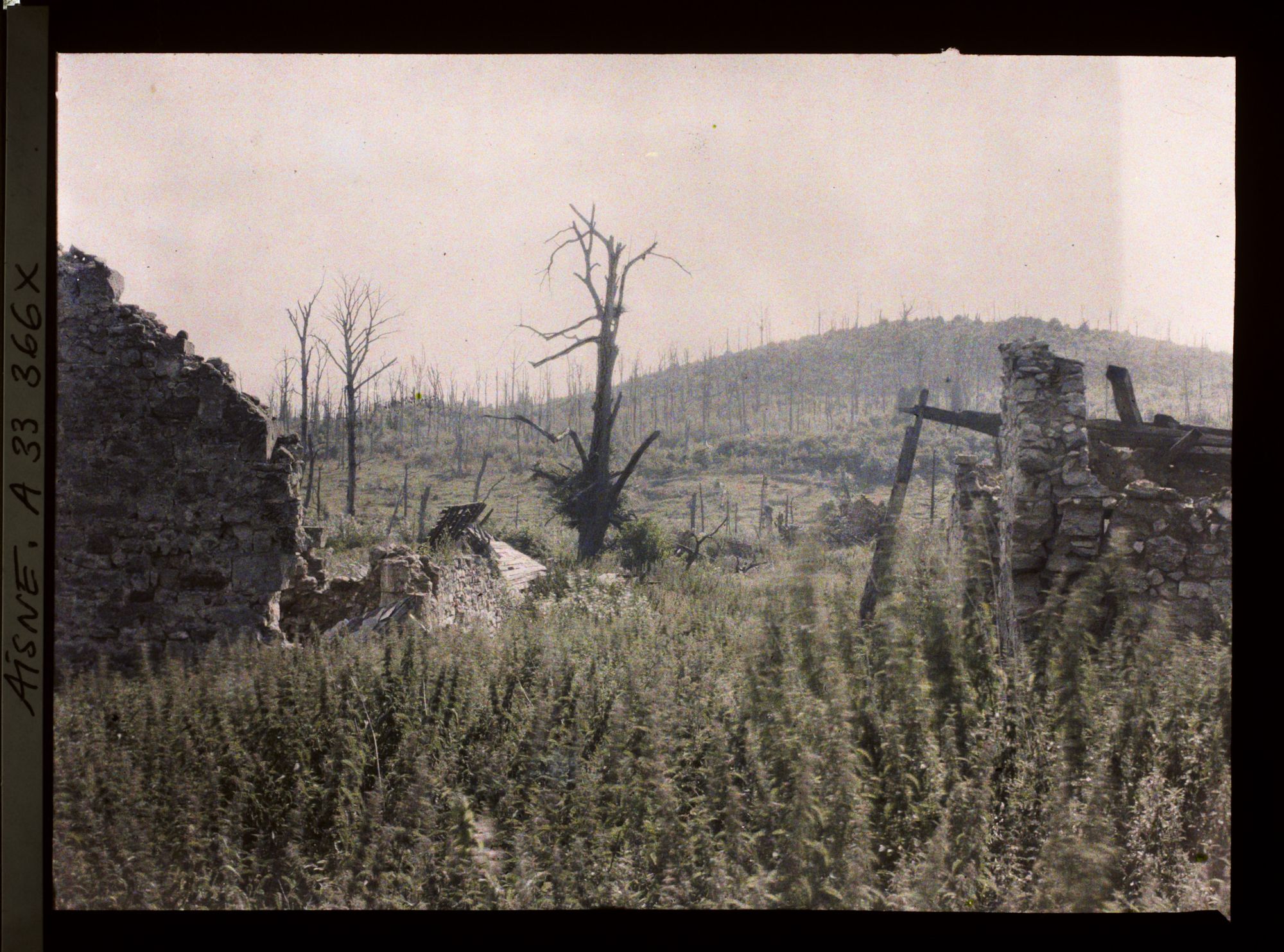 Image représentant France, Pinon, Les Crètes de Chavignon, Vue prise de Pinon