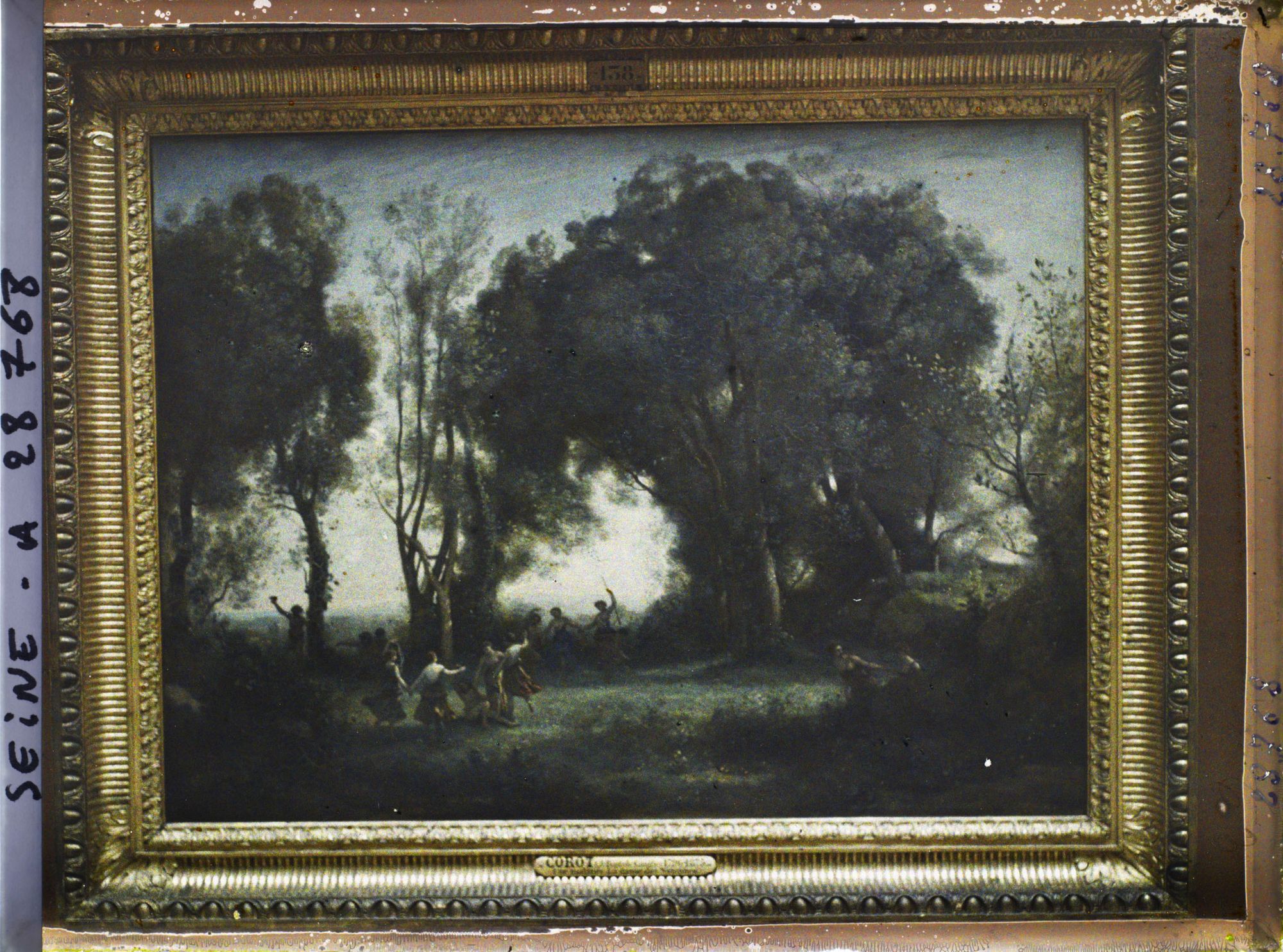 Image représentant Une matinée, la danse des nymphes, Camille Corot, musée du Louvre