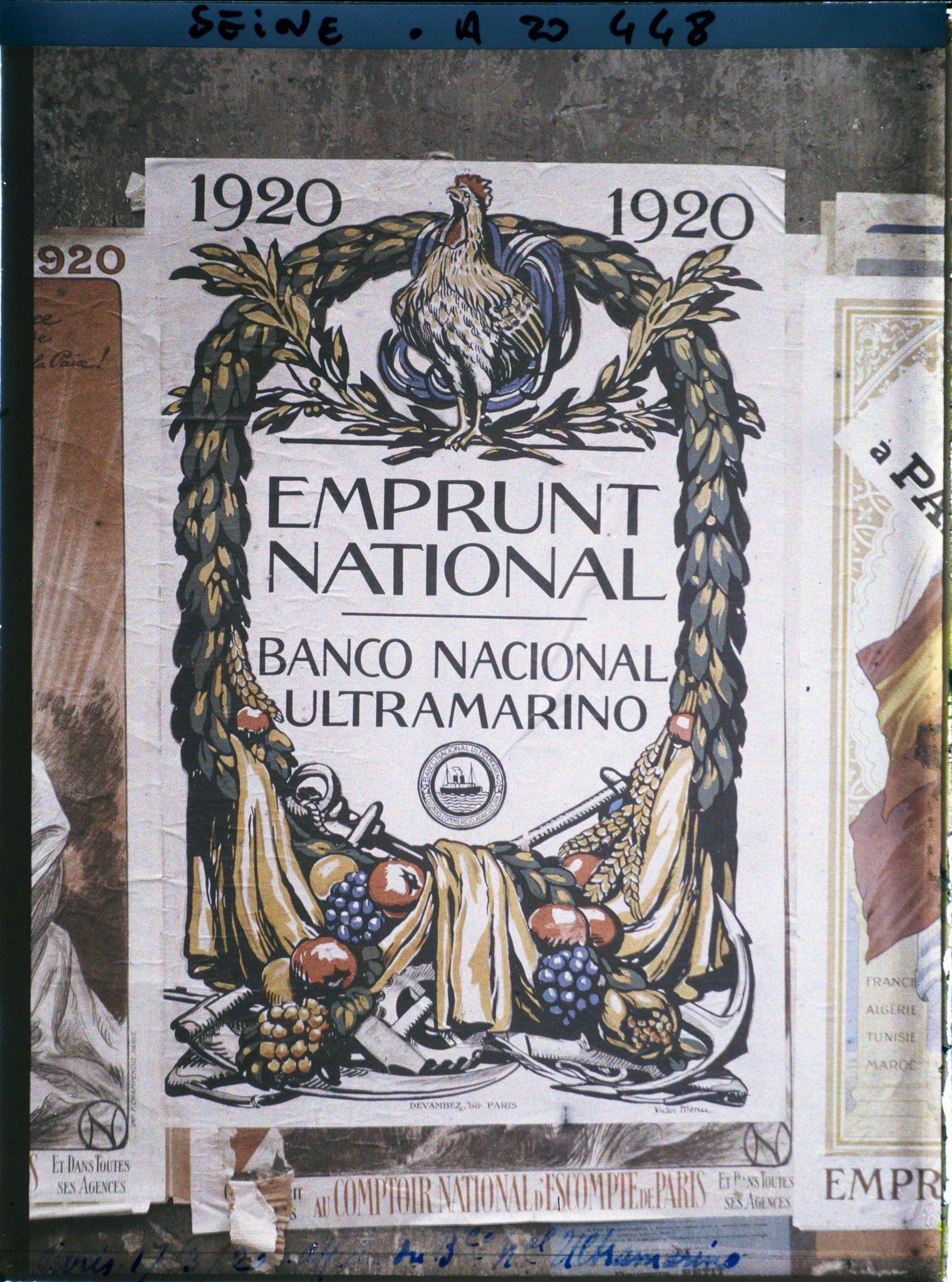 Image représentant Affiche pour l'emprunt national de 1920, Banco Nacional Ultramarino