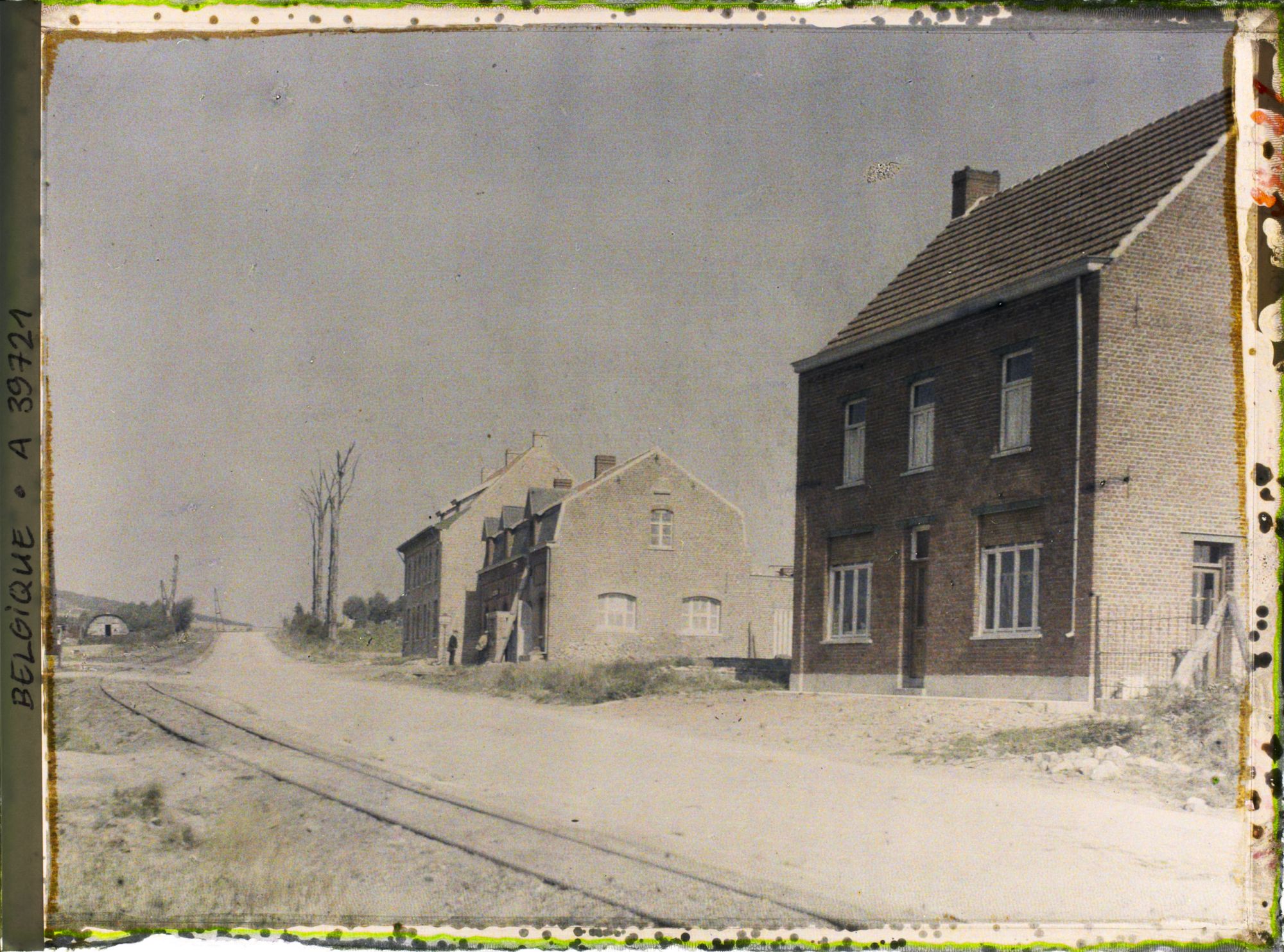 Image représentant Belgique, Dranoutre, Groupe de maisons