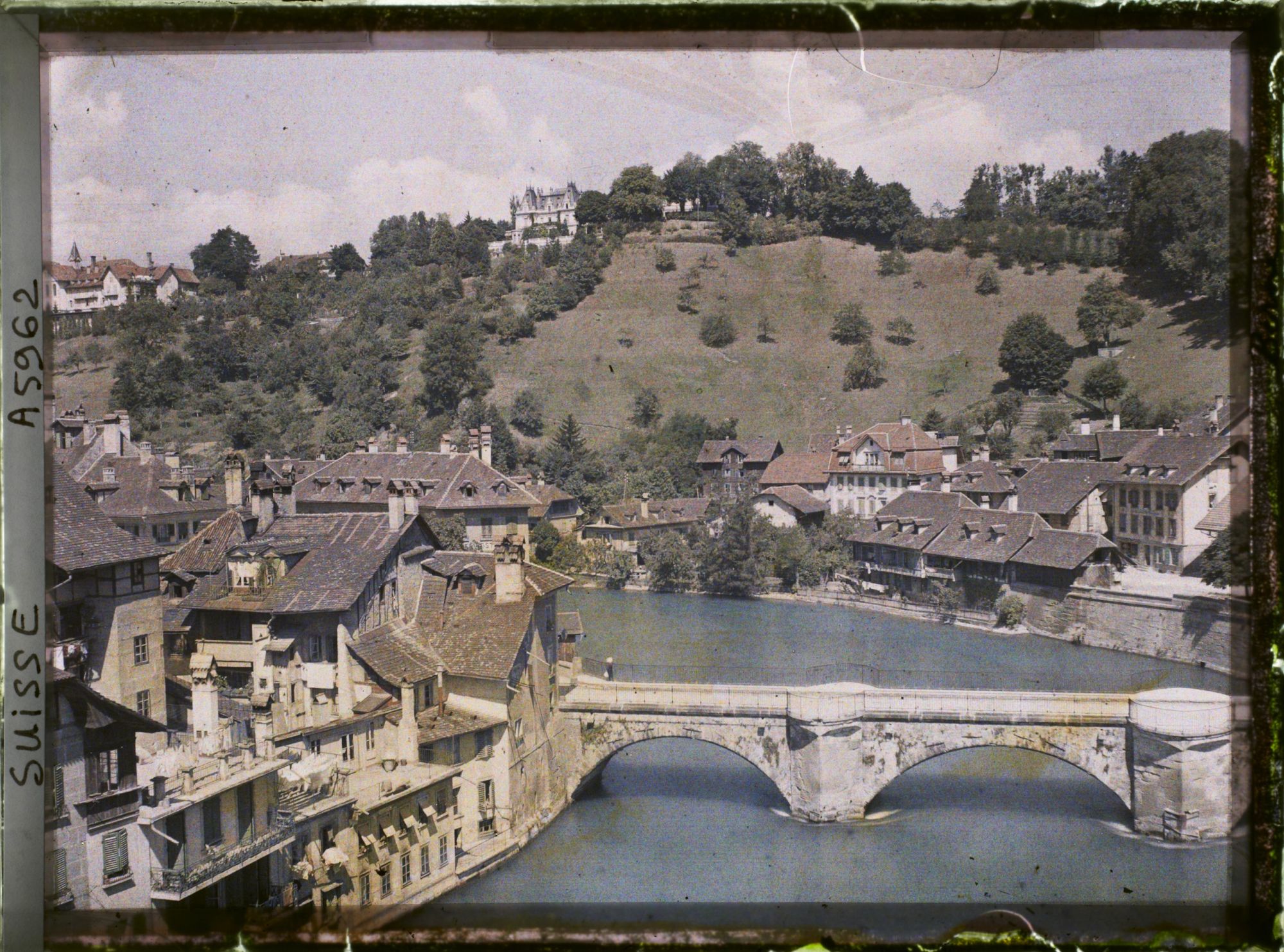Image représentant L'Untertorbrücke sur l'Aar et le quartier de la Matte