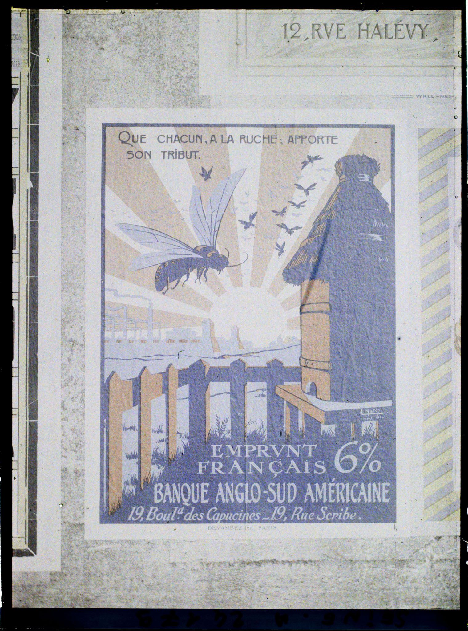 Image représentant Affiche de l'emprunt national de 1920, Banque anglo-sud américaine