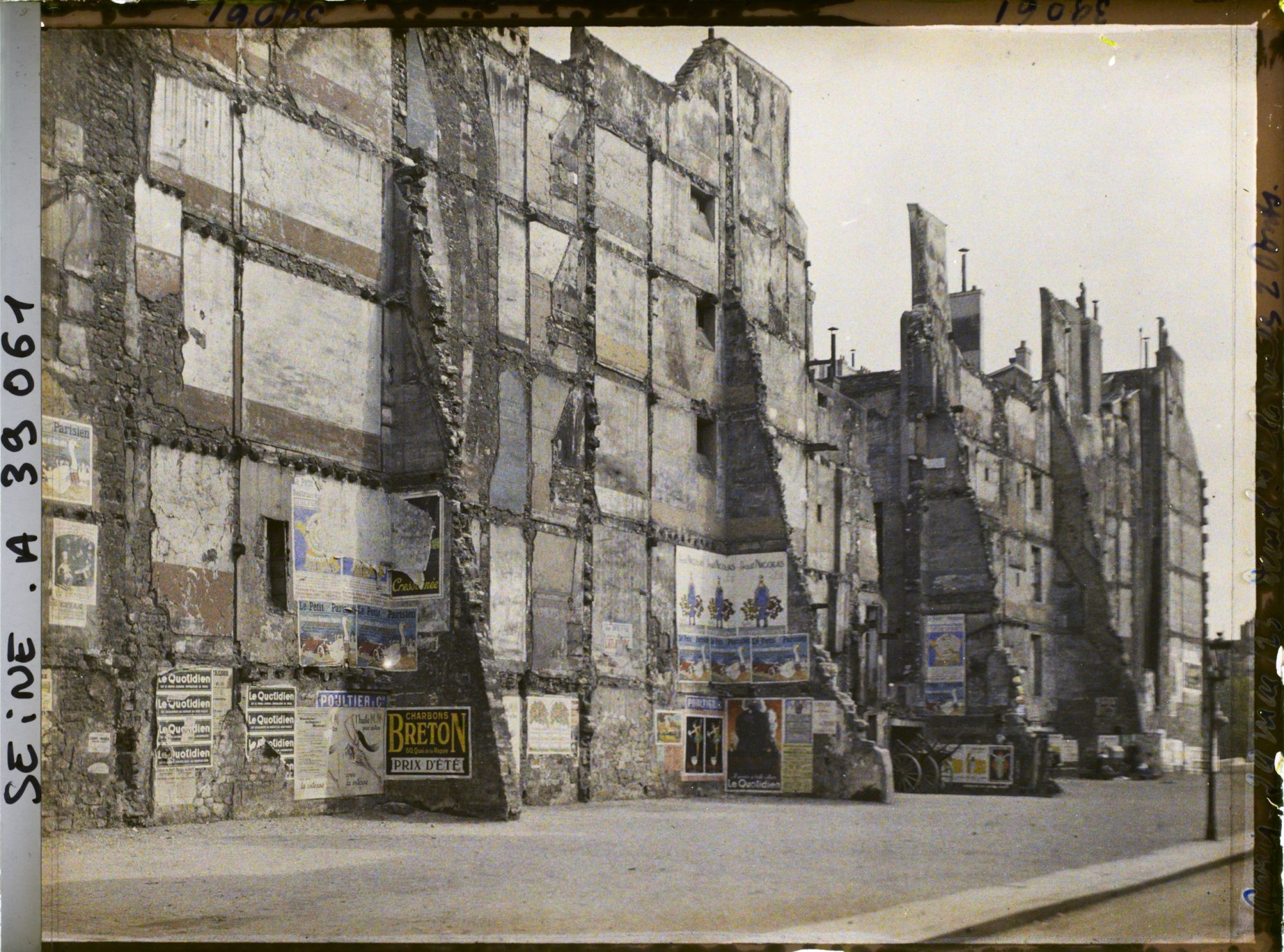 Image représentant La démolition d'une rue