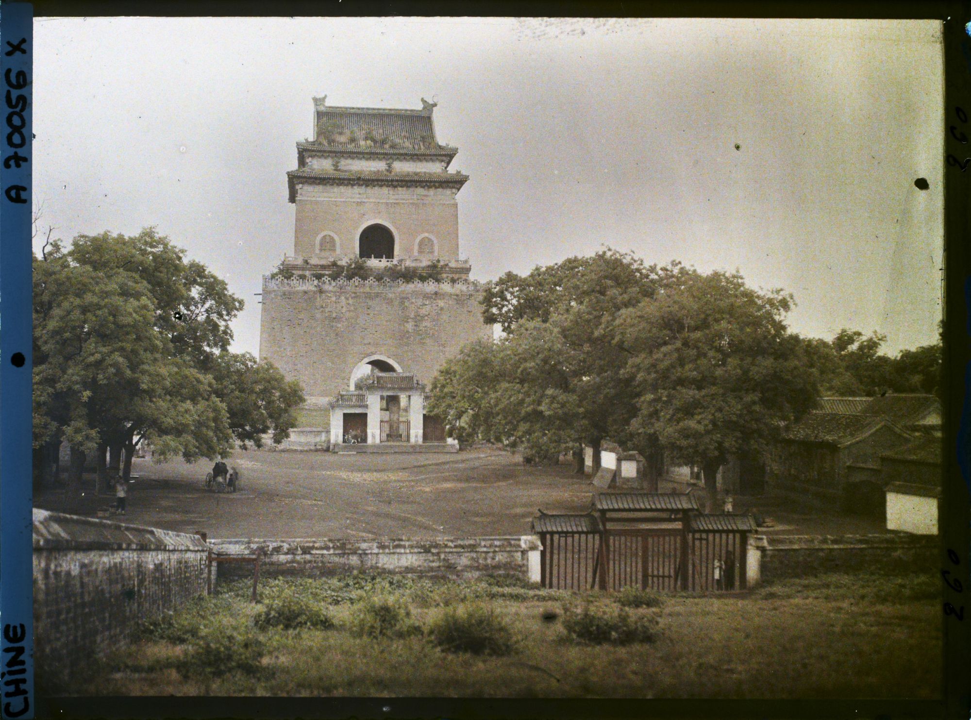 Image représentant Zhonglou (" tour de la Cloche "), façade sud