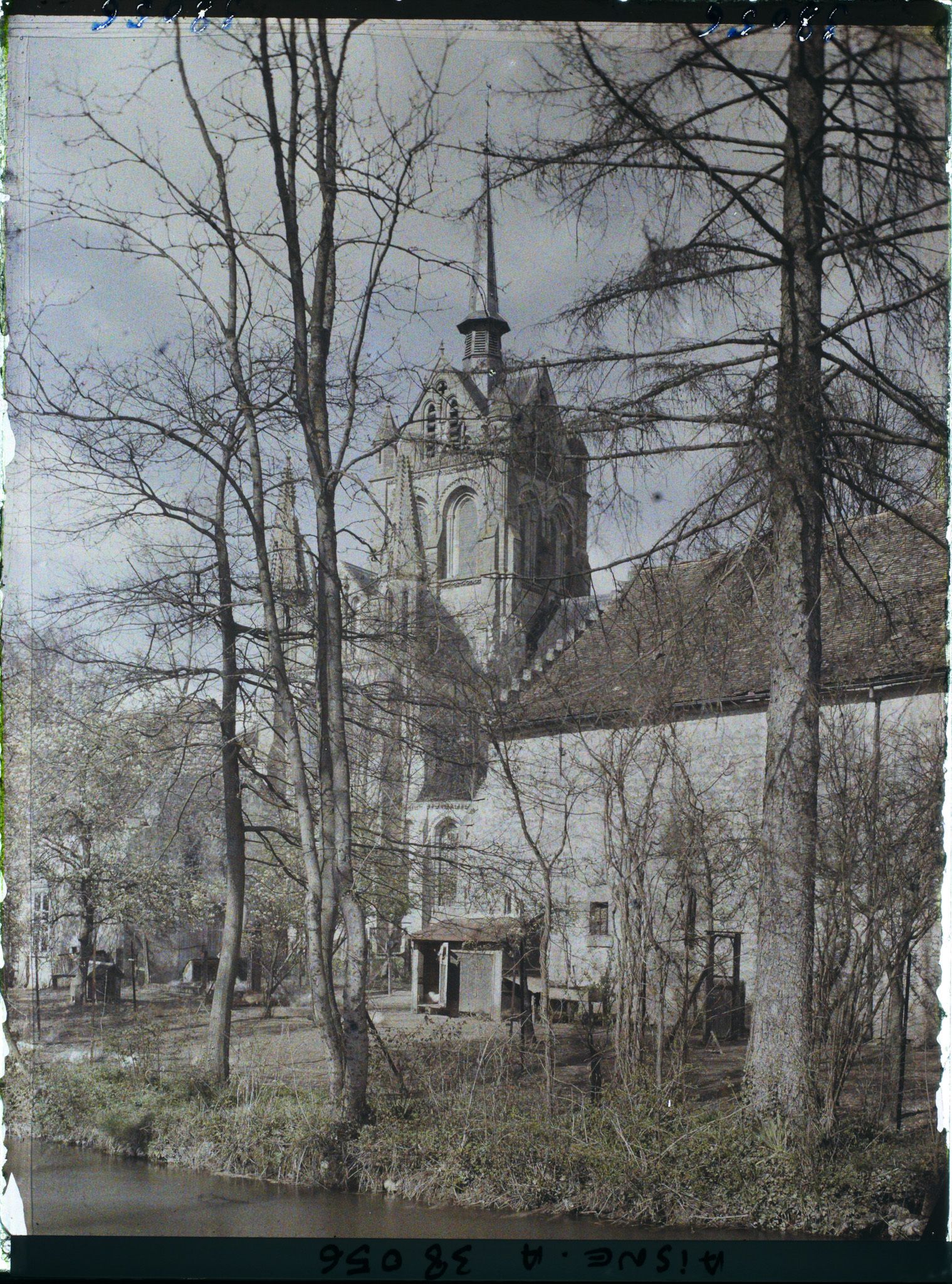 Image représentant France, Braine, Vue vers l'Eglise