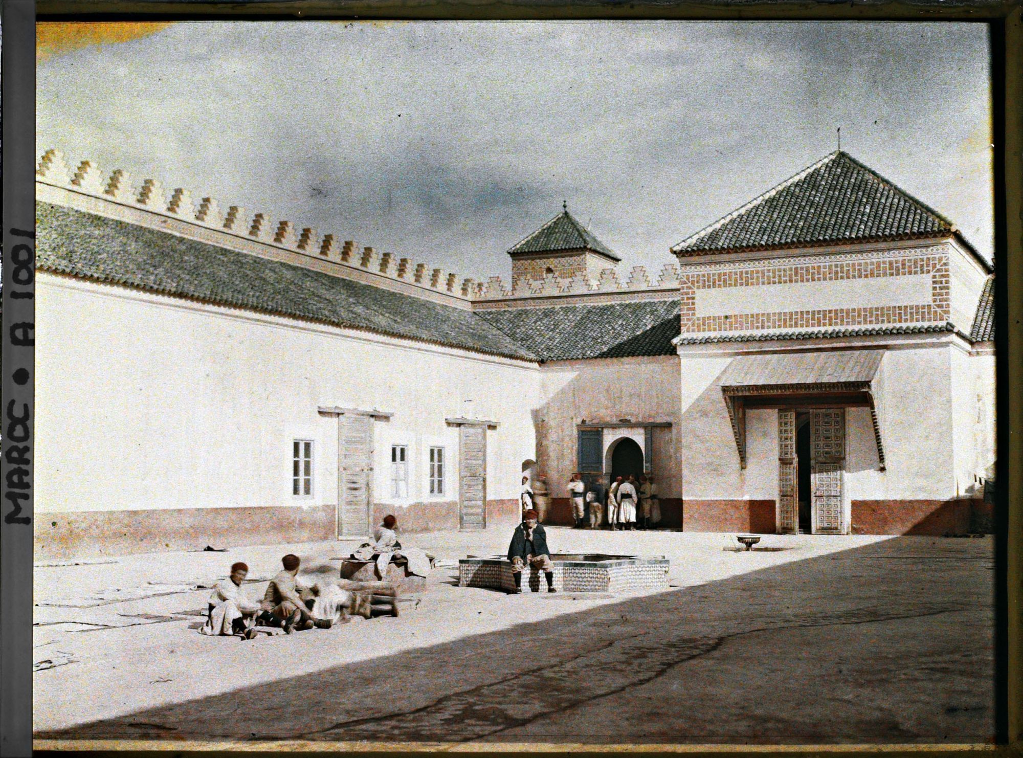 Image représentant Une cour de l'Aguedal