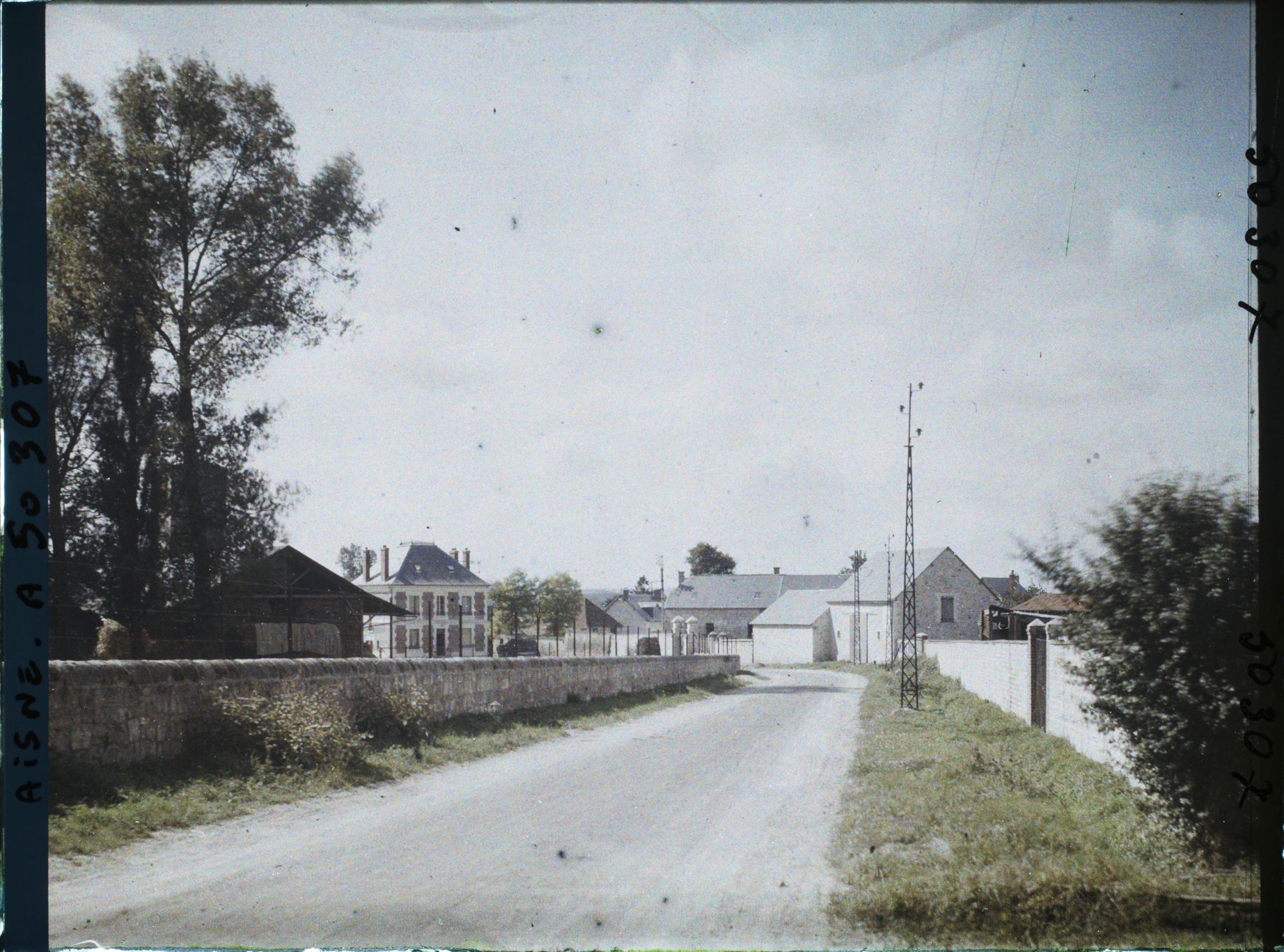 Image représentant France, Bucy-le-Long, Entrée Est du Village