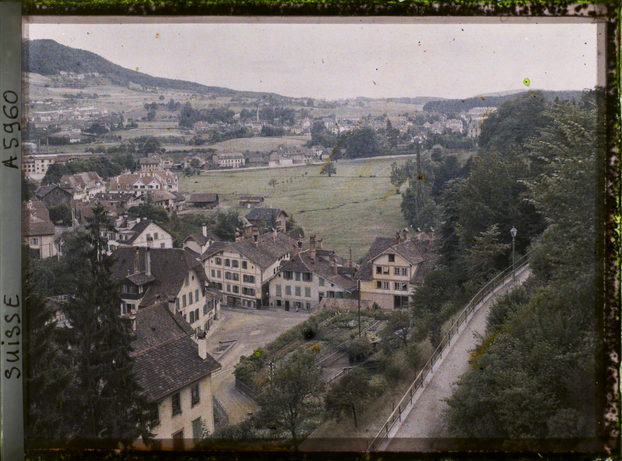 Image représentant Le quartier de Sandrain vu du Monbijoubrücke