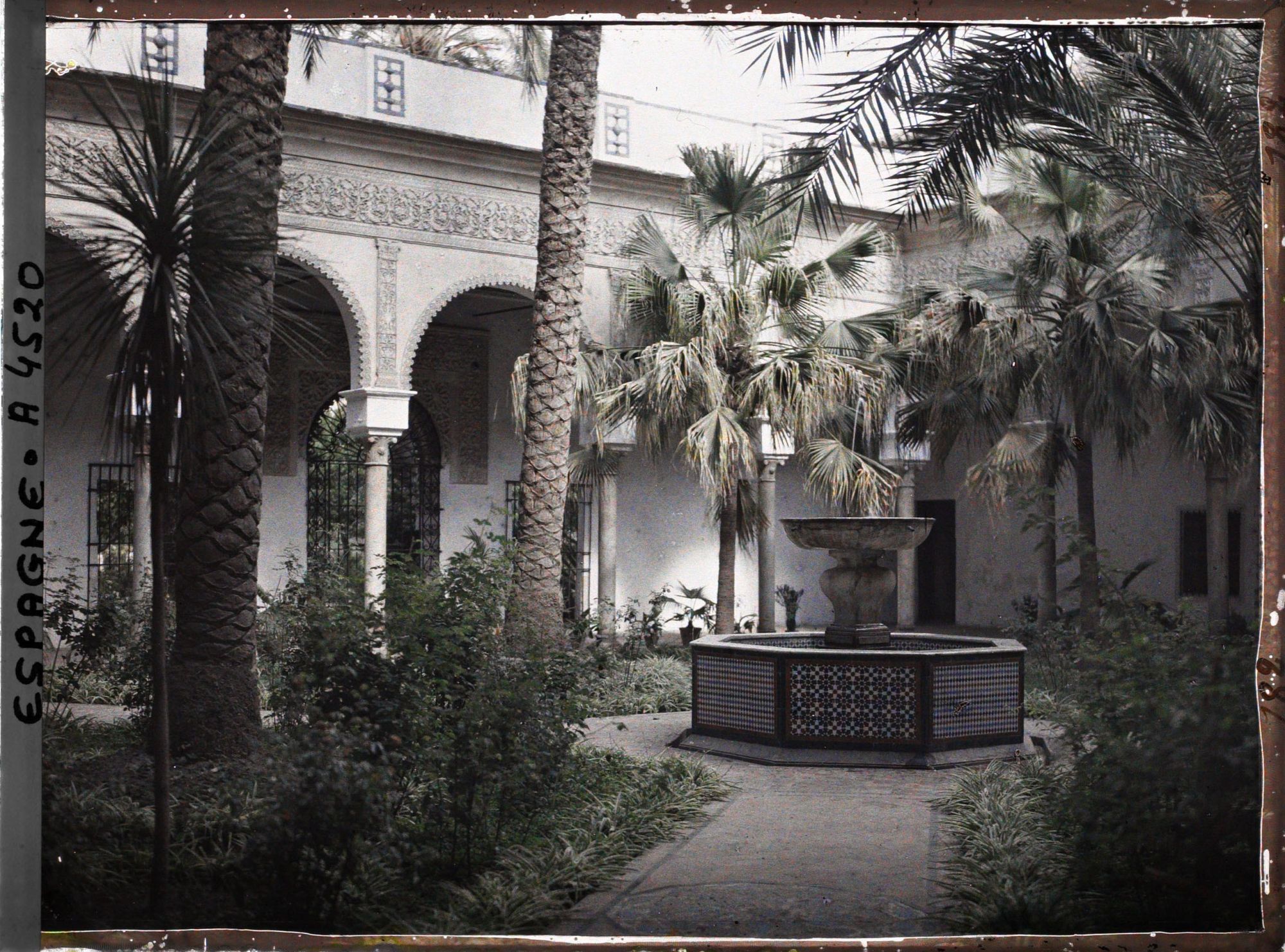 Image représentant Espagne, Séville, Patio de la Mon du Duque de Alba