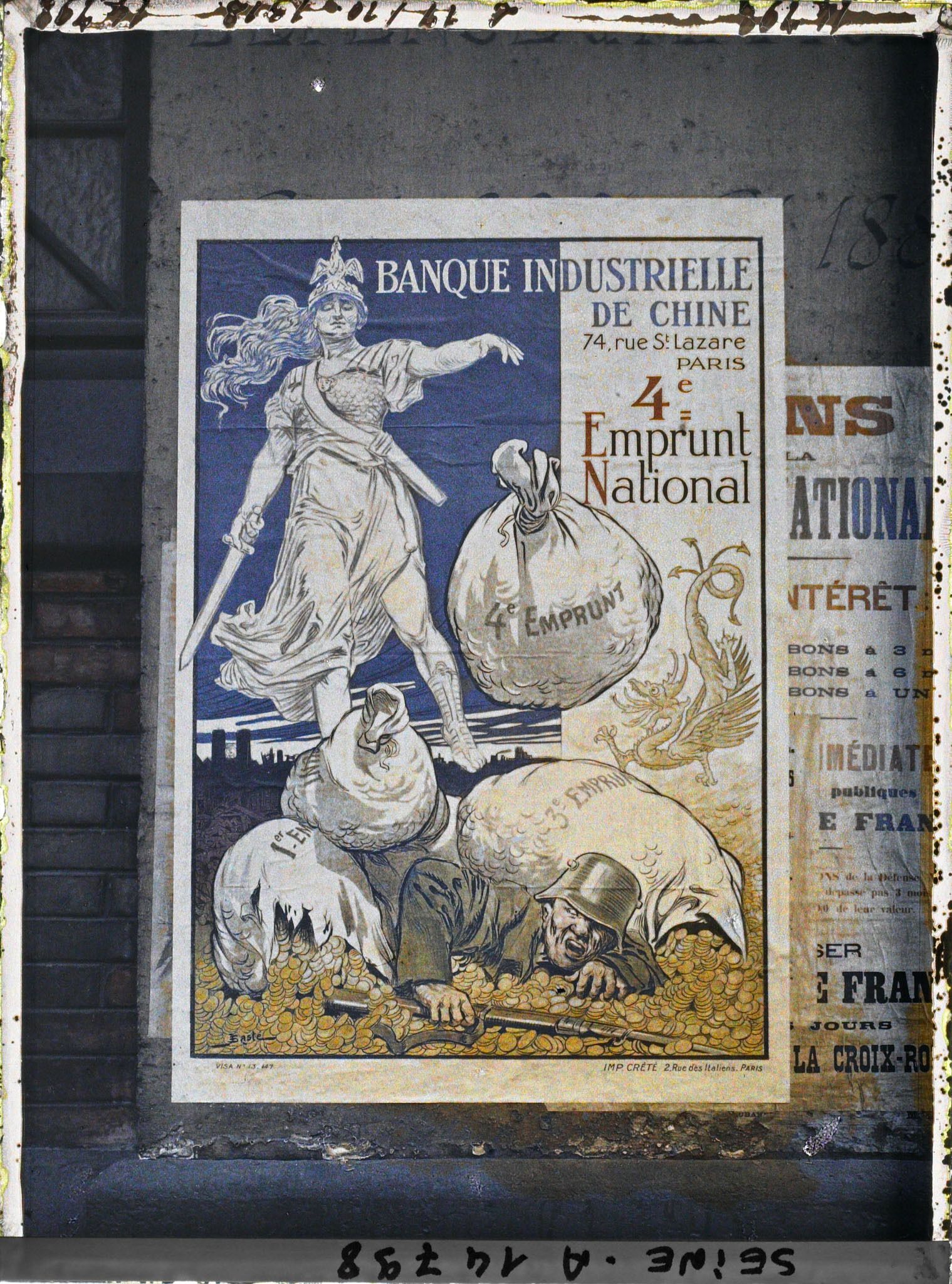 Image représentant Affiche de l'emprunt national, Banque industrielle de Chine