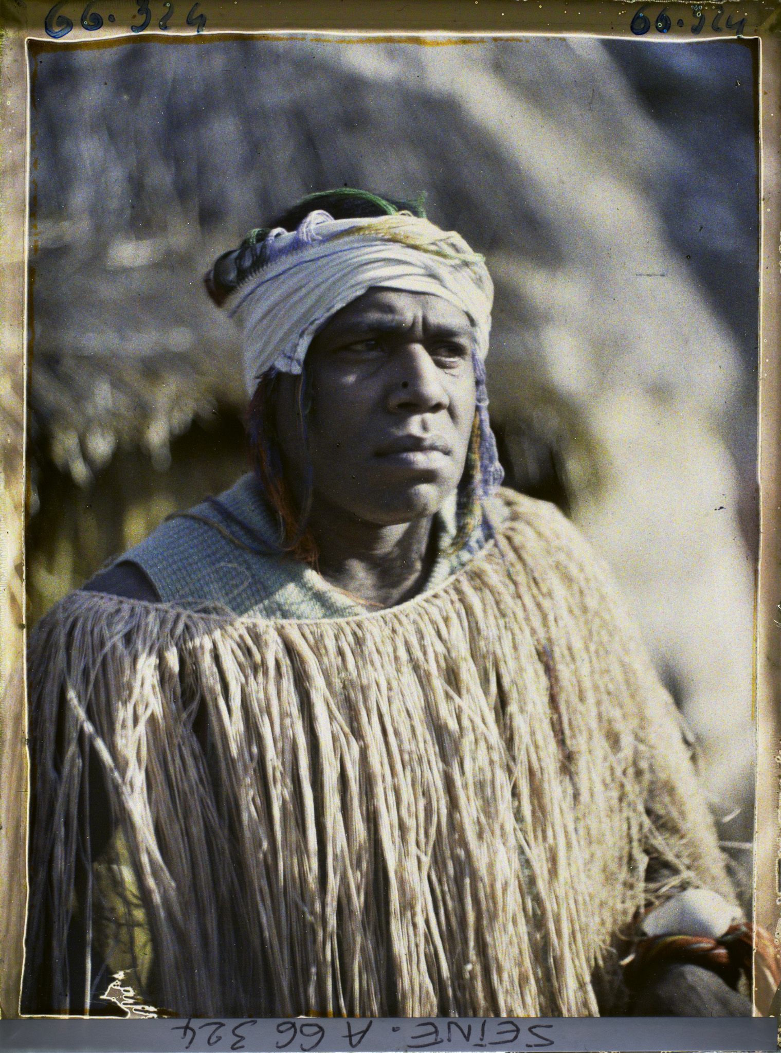 Image représentant L'Exposition Coloniale Internationale de 1931, un homme kanak