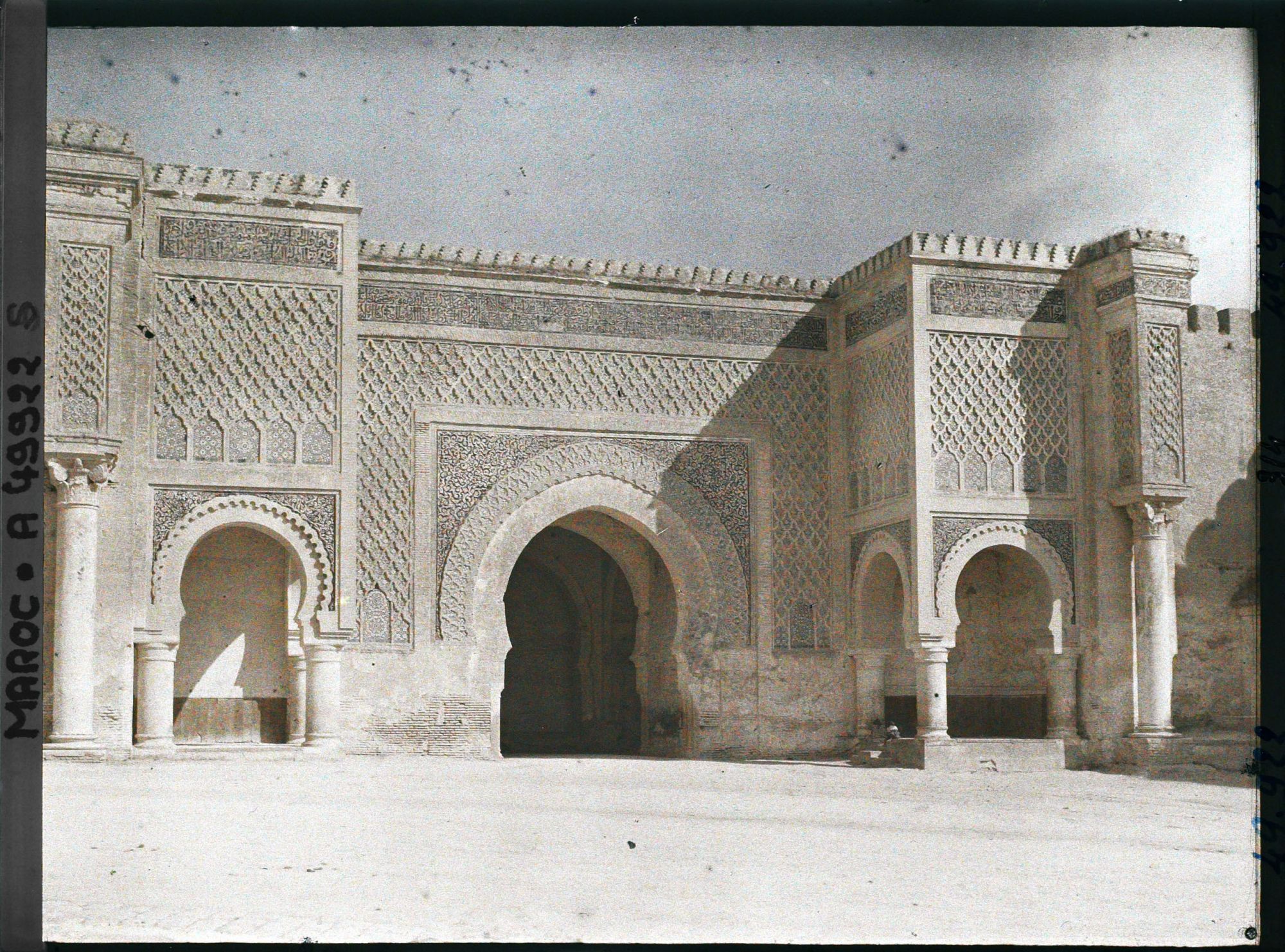 Image représentant La porte bab Mansour