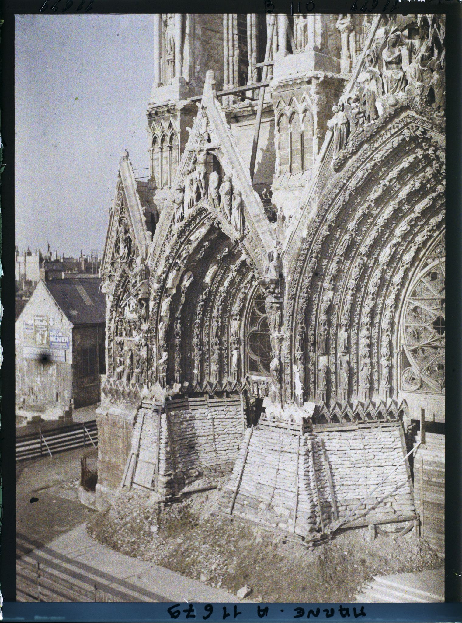 Image représentant France, Reims, Façade de la Cathédrale