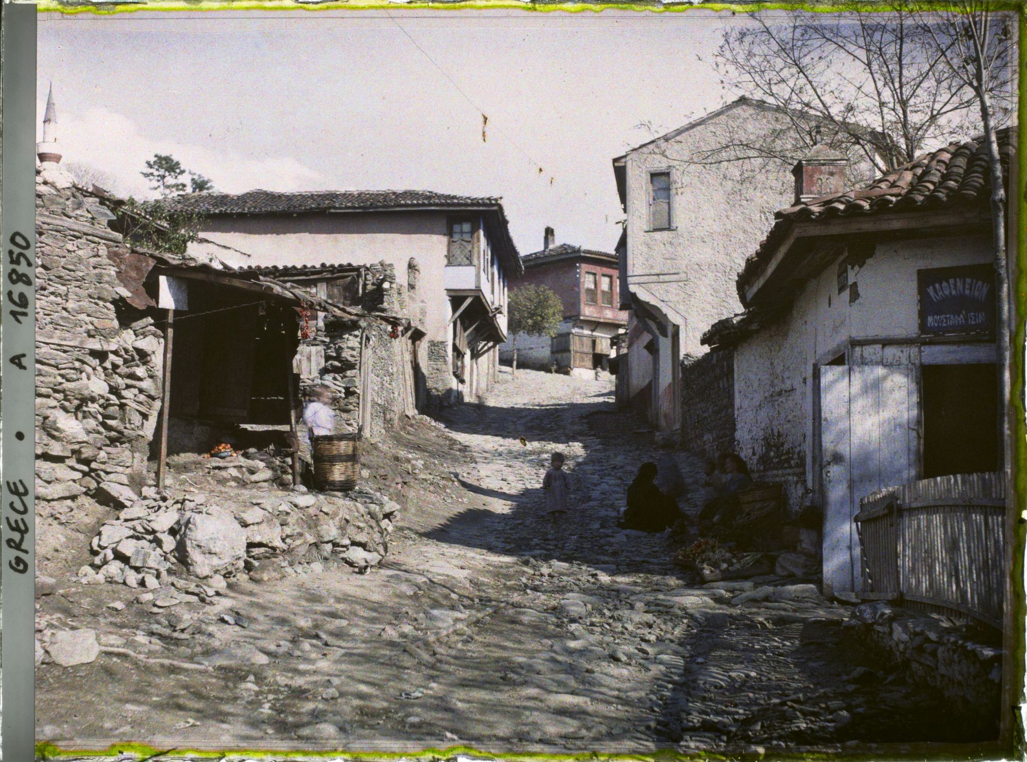 Image représentant Une rue de la ville haute