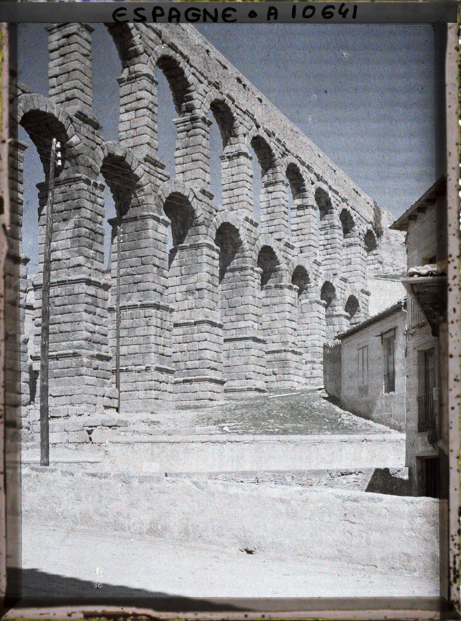 Image représentant Espagne, Ségovie, Autre vue de l'Aqueduc