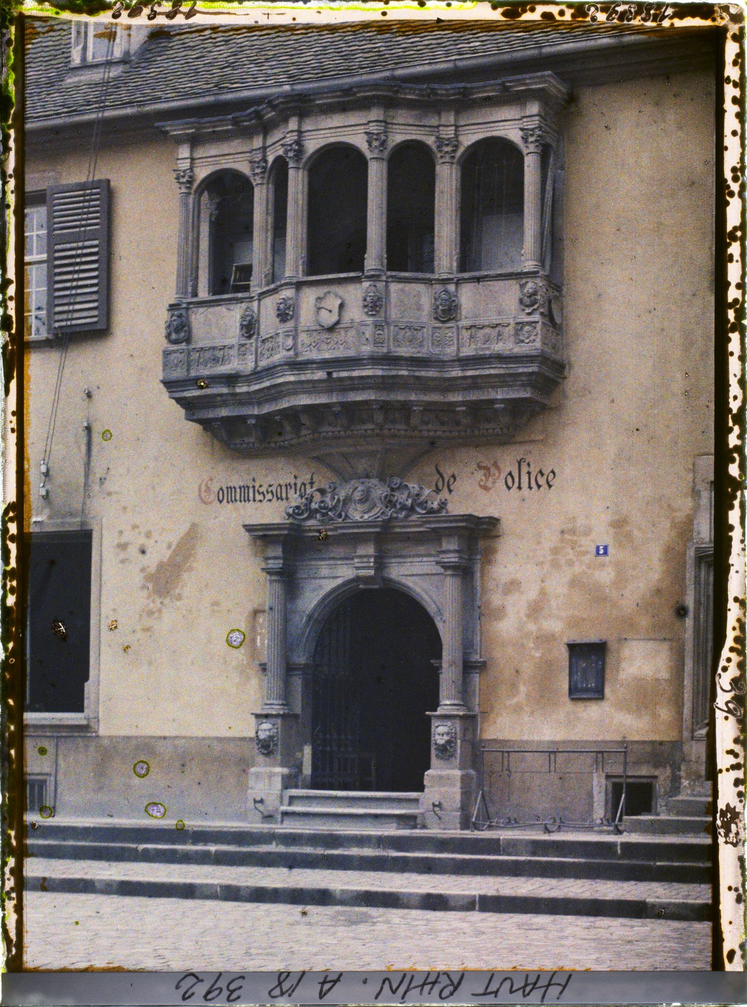Image représentant France, Colmar, Façade du Commissariat de Police