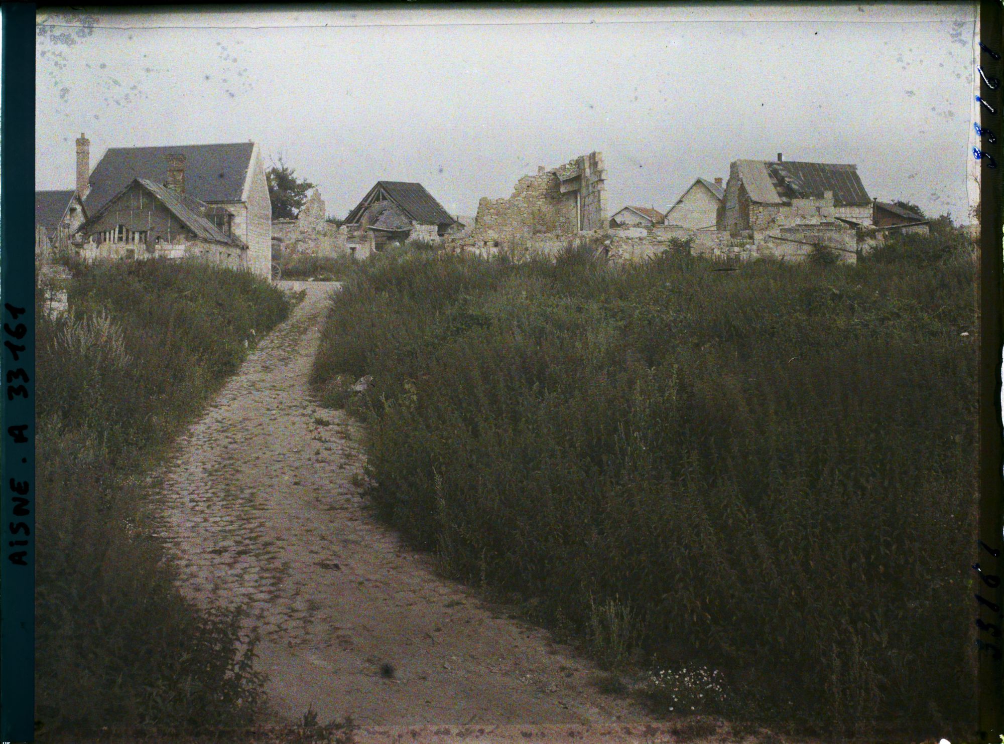 Image représentant Aspect des ruines du Village