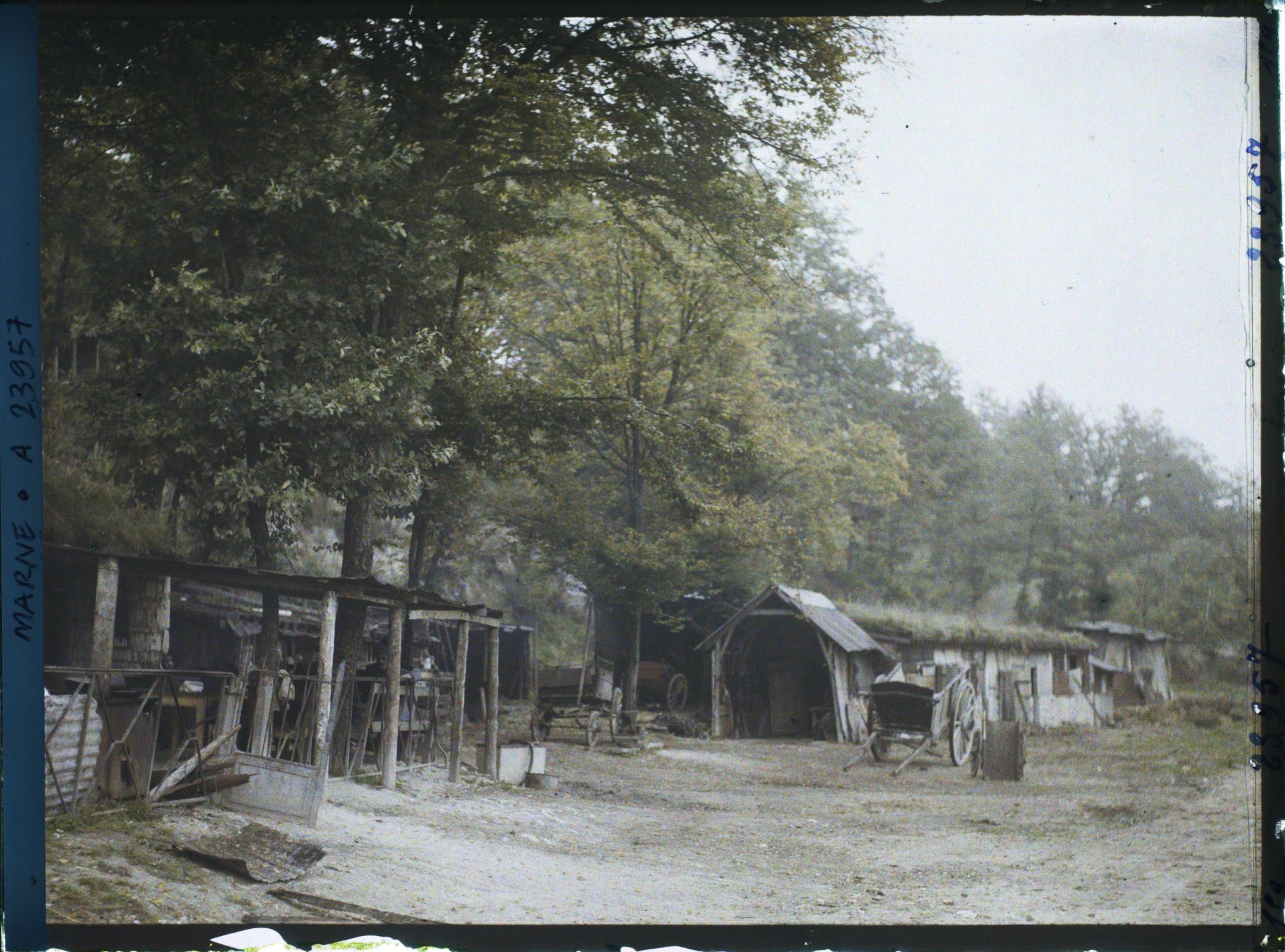 Image représentant France, La Harazée, Une ferme à la Harazée