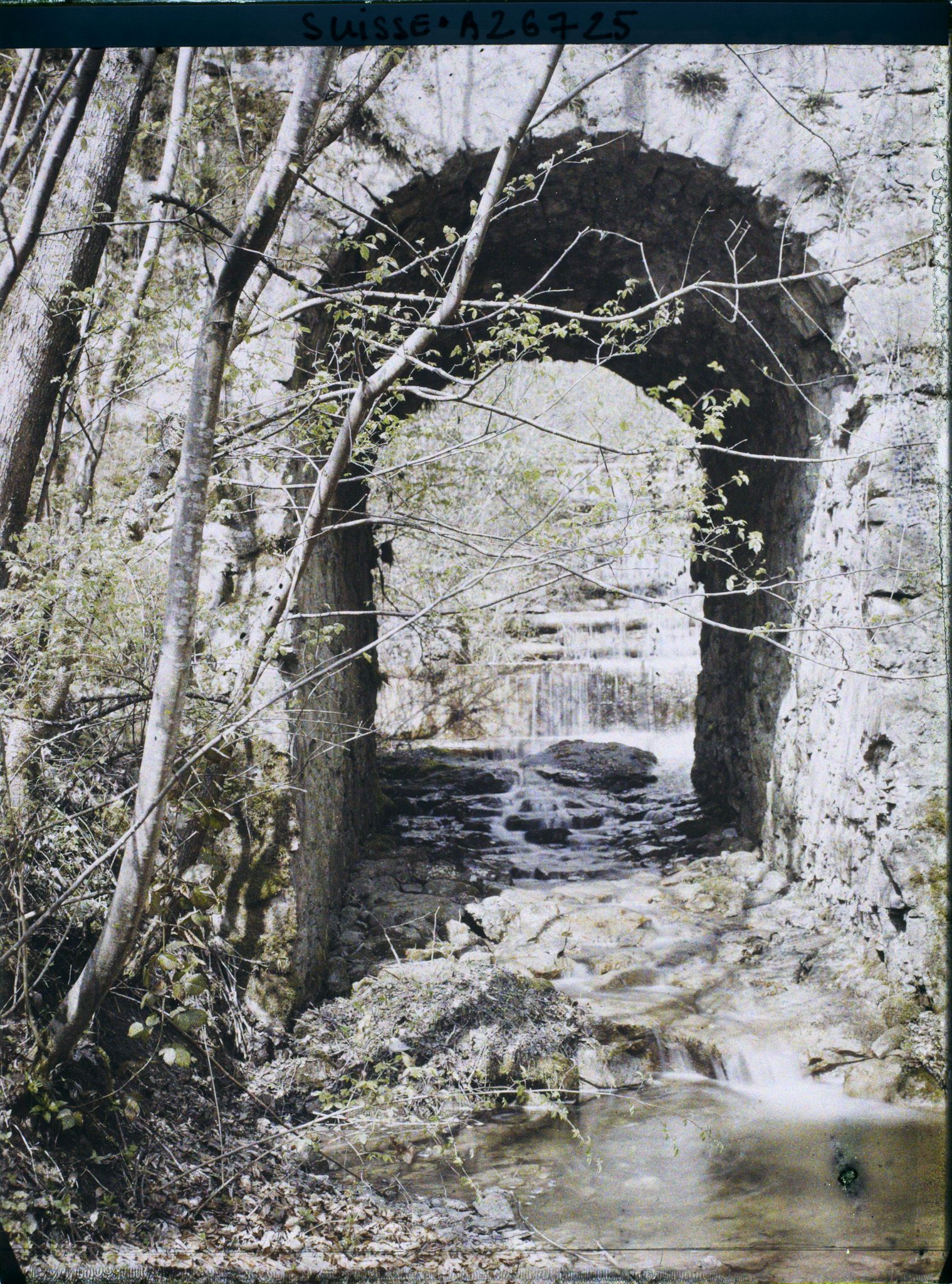 Image représentant Un pont en pierres sur la Schwand près de Sarnen