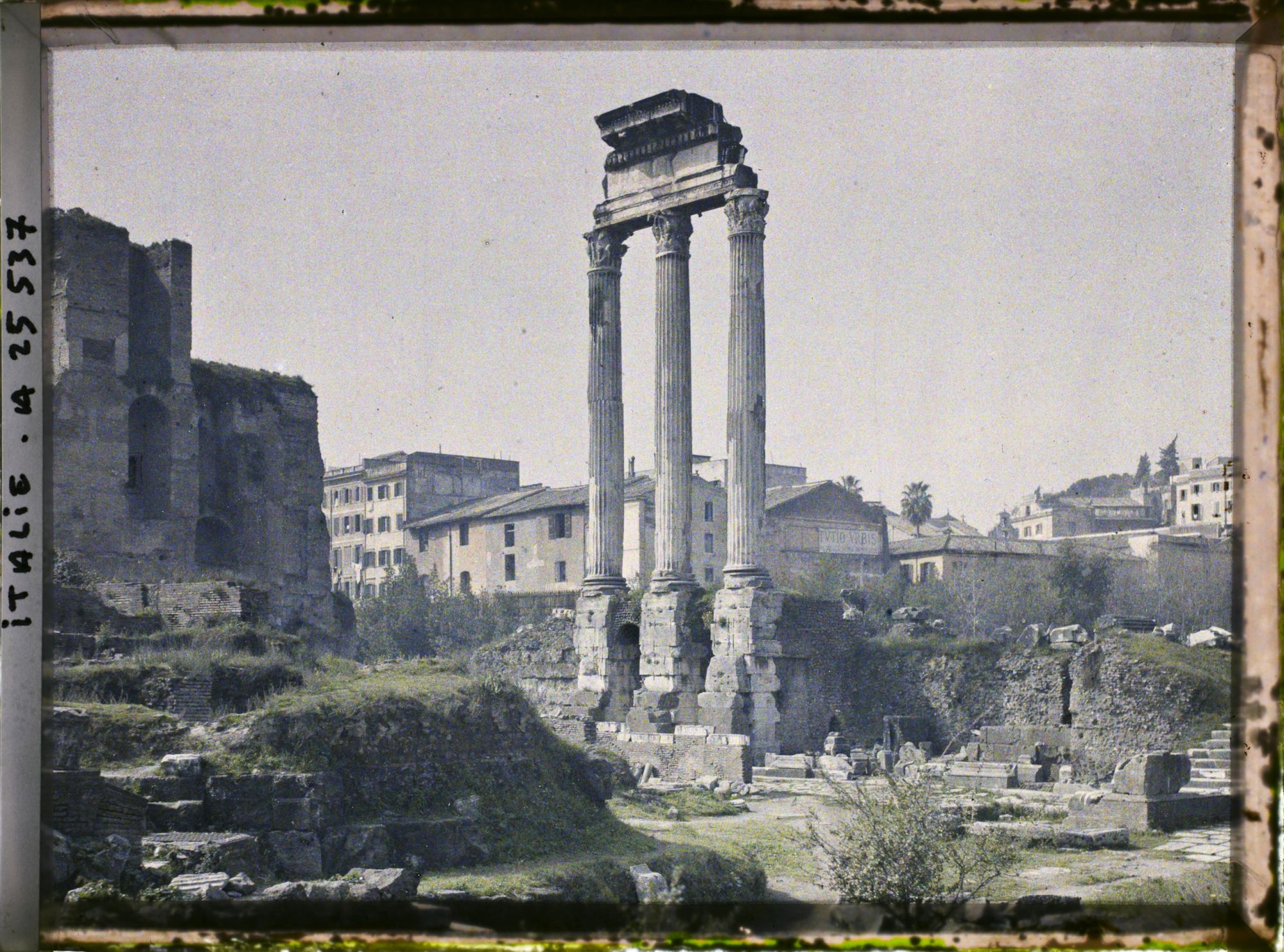 Image représentant Forum romain, temple de Castor et Pollux