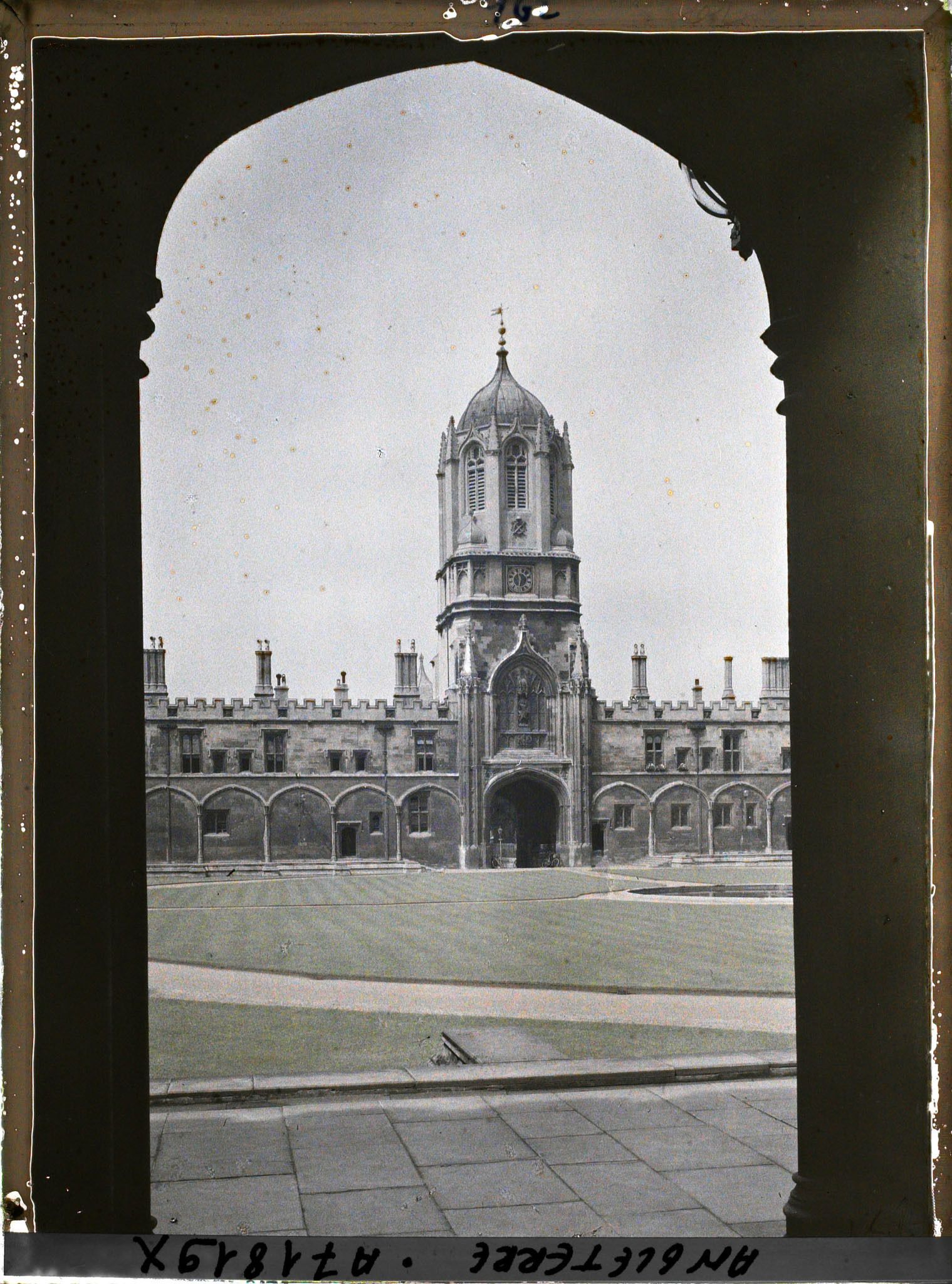 Image représentant Vue de la cour de Christ Church College