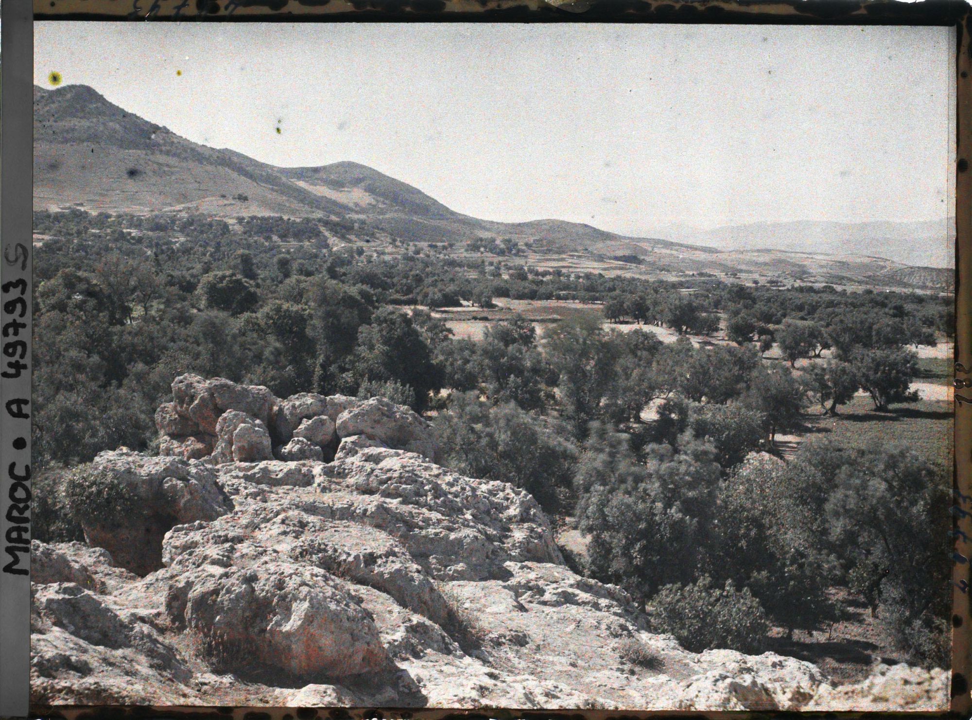 Image représentant Vue prise depuis le village vers le nord-ouest