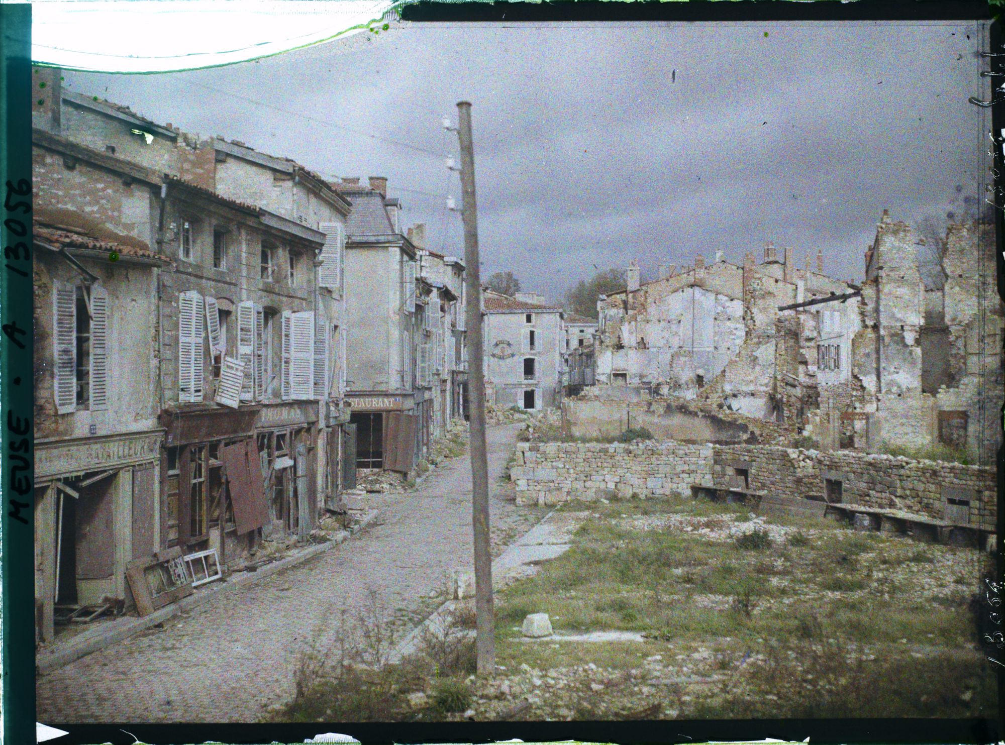 Image représentant France, Verdun, Rue Rouyers, défenses