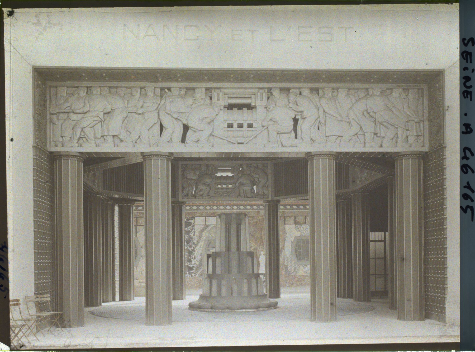 Image représentant L'Exposition des arts décoratifs, Pavillon de Nancy et de l'Est