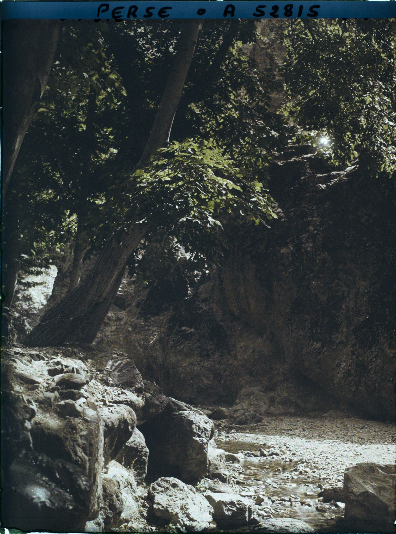 Image représentant Source d'eau dans la chaîne de l'Elbourz (près de Darband ?)