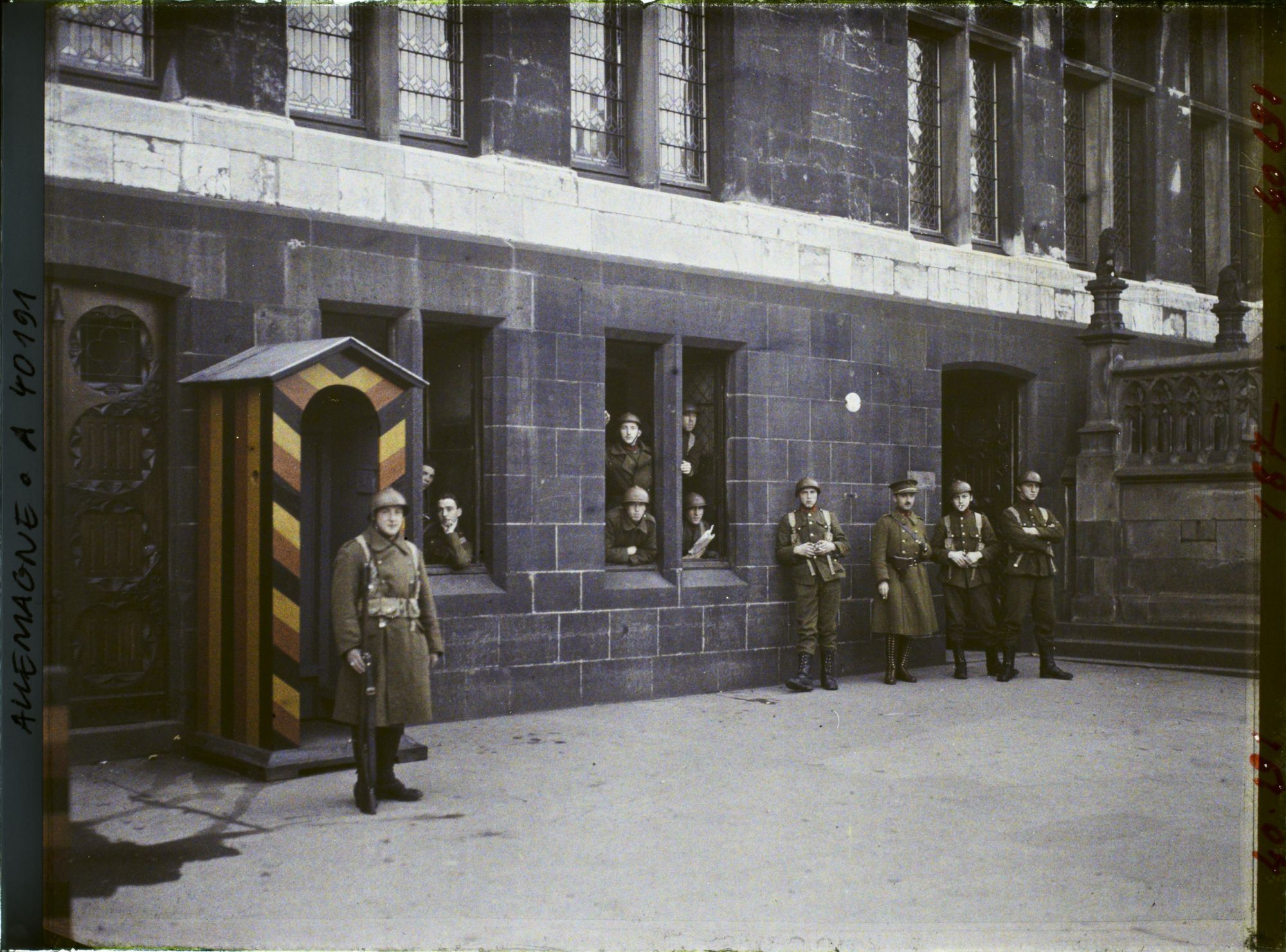 Image représentant Prusse, Aix-la-Chapelle, Hôtel de Ville Poste Belge