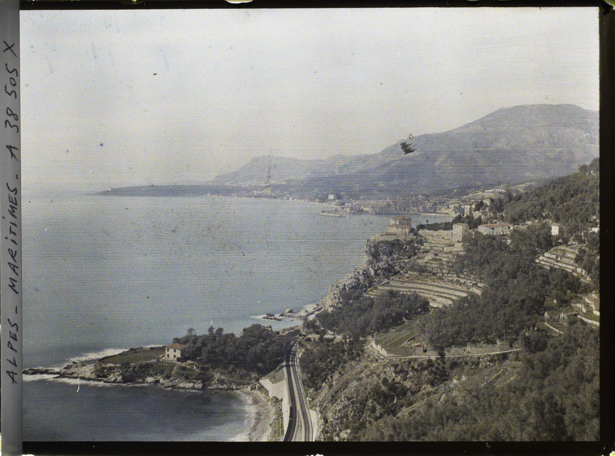 Image représentant Panorama sur Menton et le Cap Martin depuis le village de Grimaldi