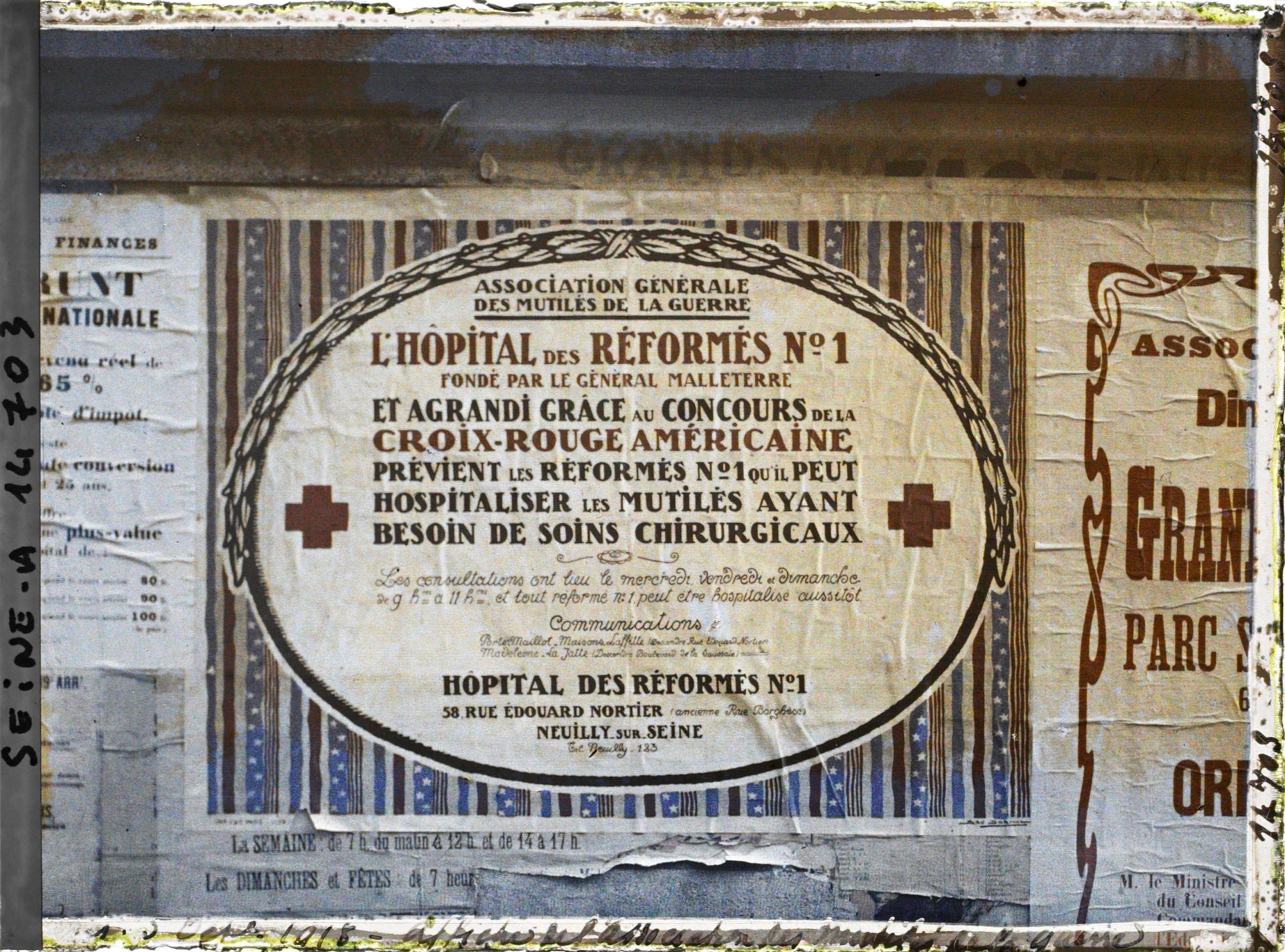 Image représentant Affiche de l'association générale des mutilés de la guerre