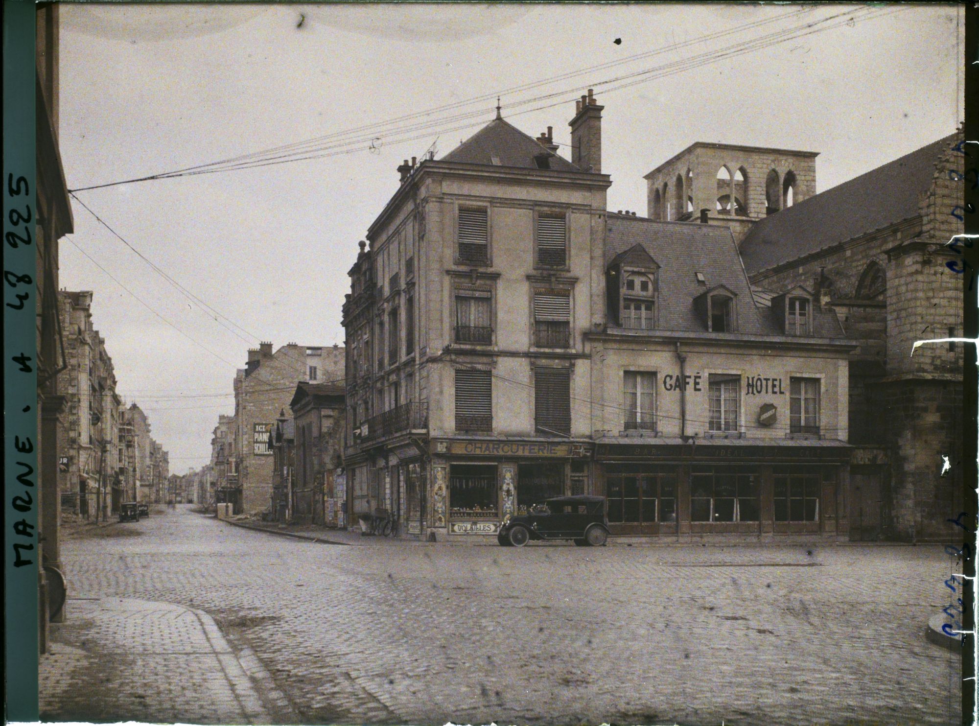 Image représentant France, Reims, Rue de Thilois prolongée