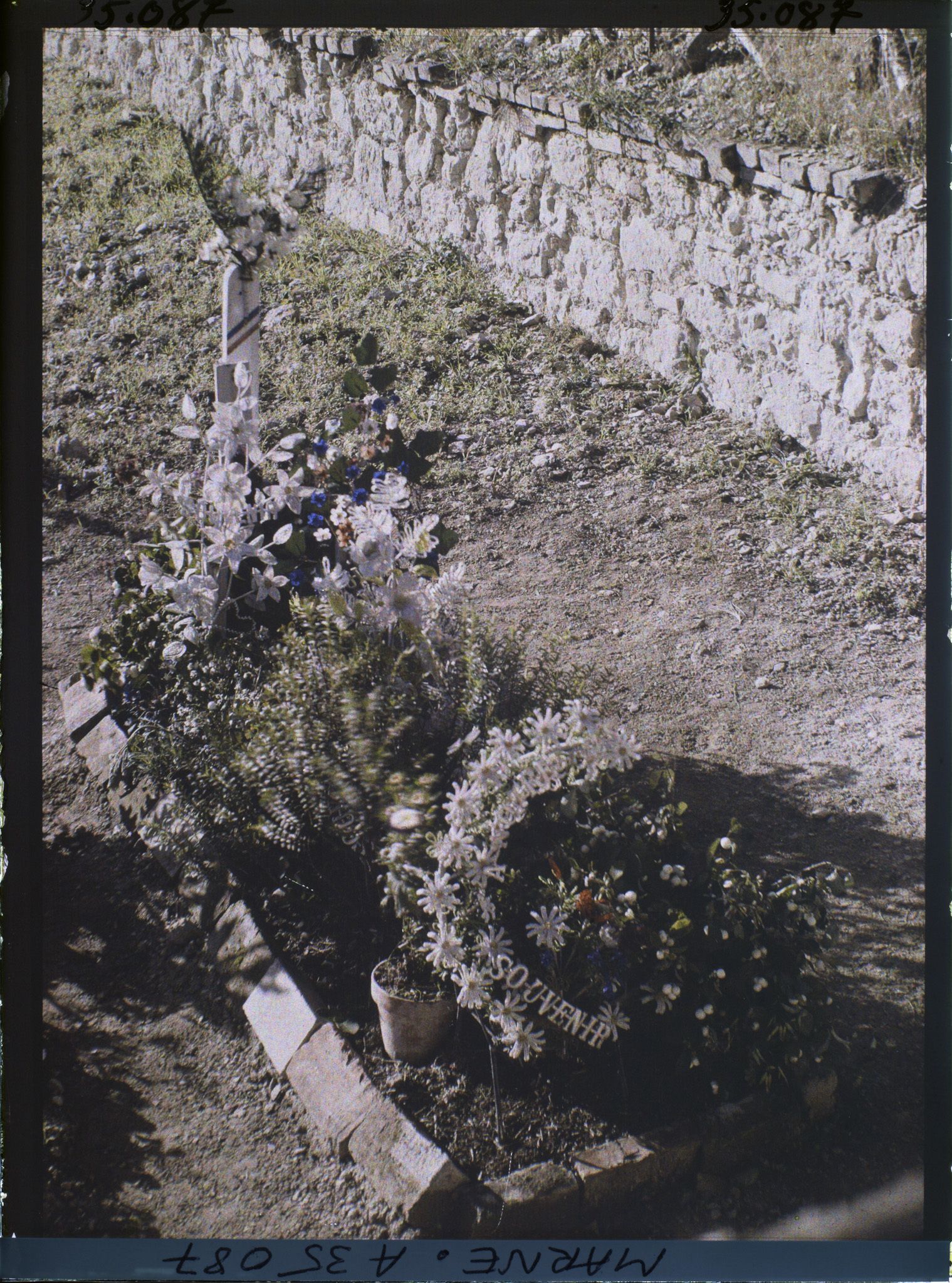 Image représentant France, Aspect d'une tombe isolée