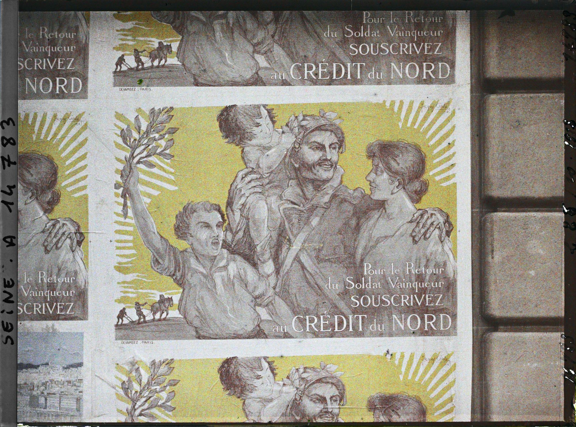 Image représentant Affiche de l'emprunt national, Crédit du Nord