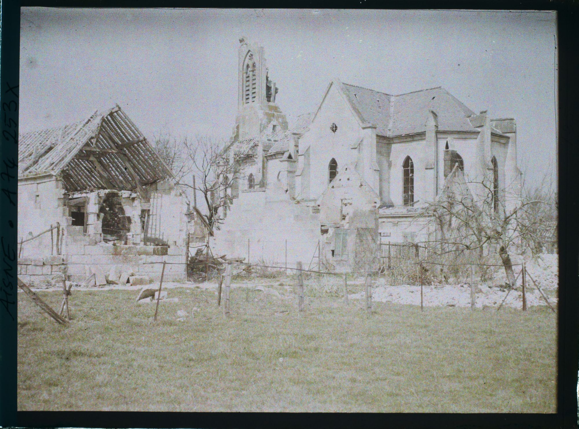 Image représentant Vue générale des destructions