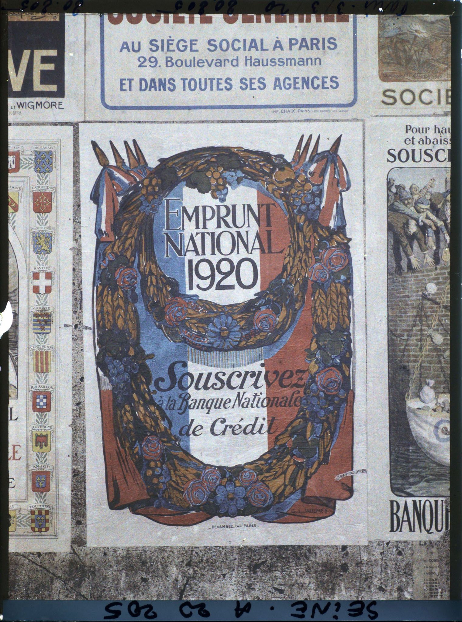 Image représentant Affiche de l'emprunt national de 1920, Banque nationale de Crédit