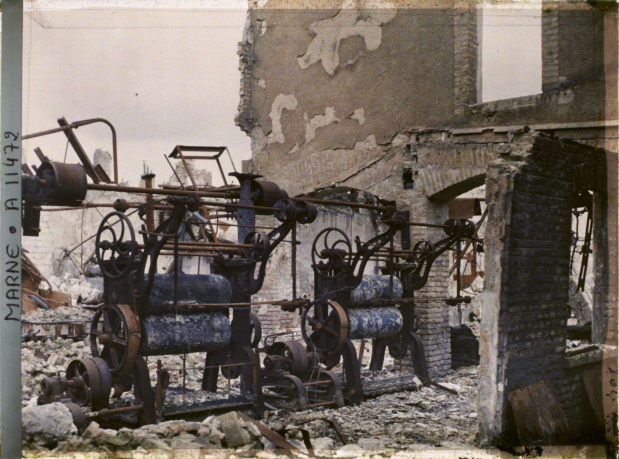 Image représentant Ruines d'une imprimerie, rue des Trois Raisinets