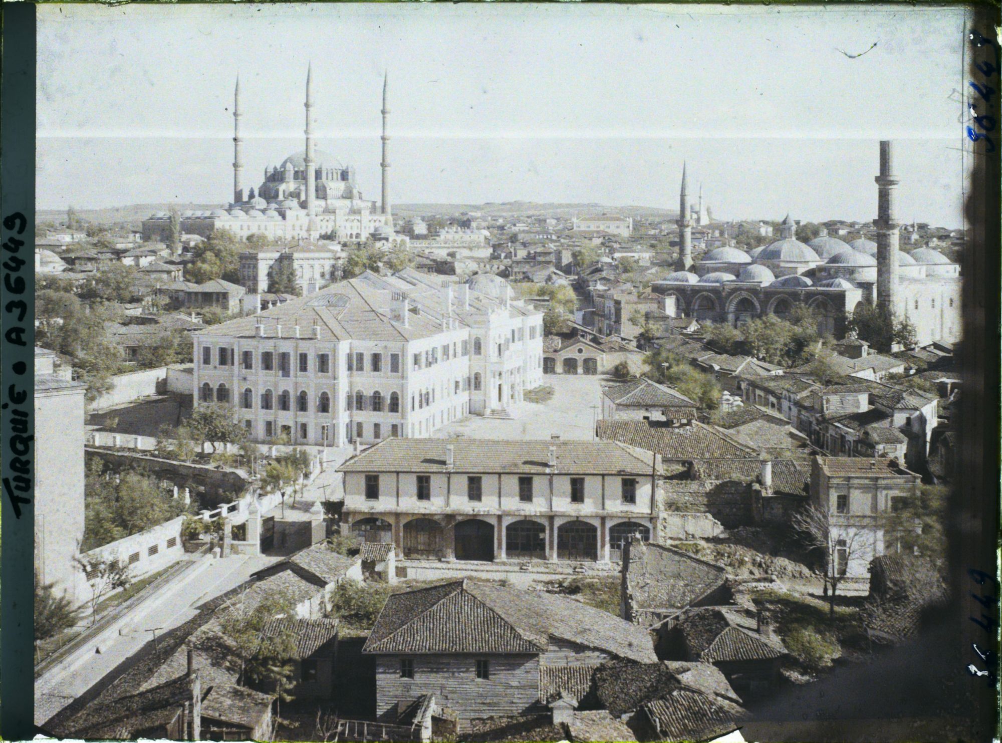 Image représentant Thrace, Andrinople, Mosquée Sultan Selim II et mosquée Eski-Djami