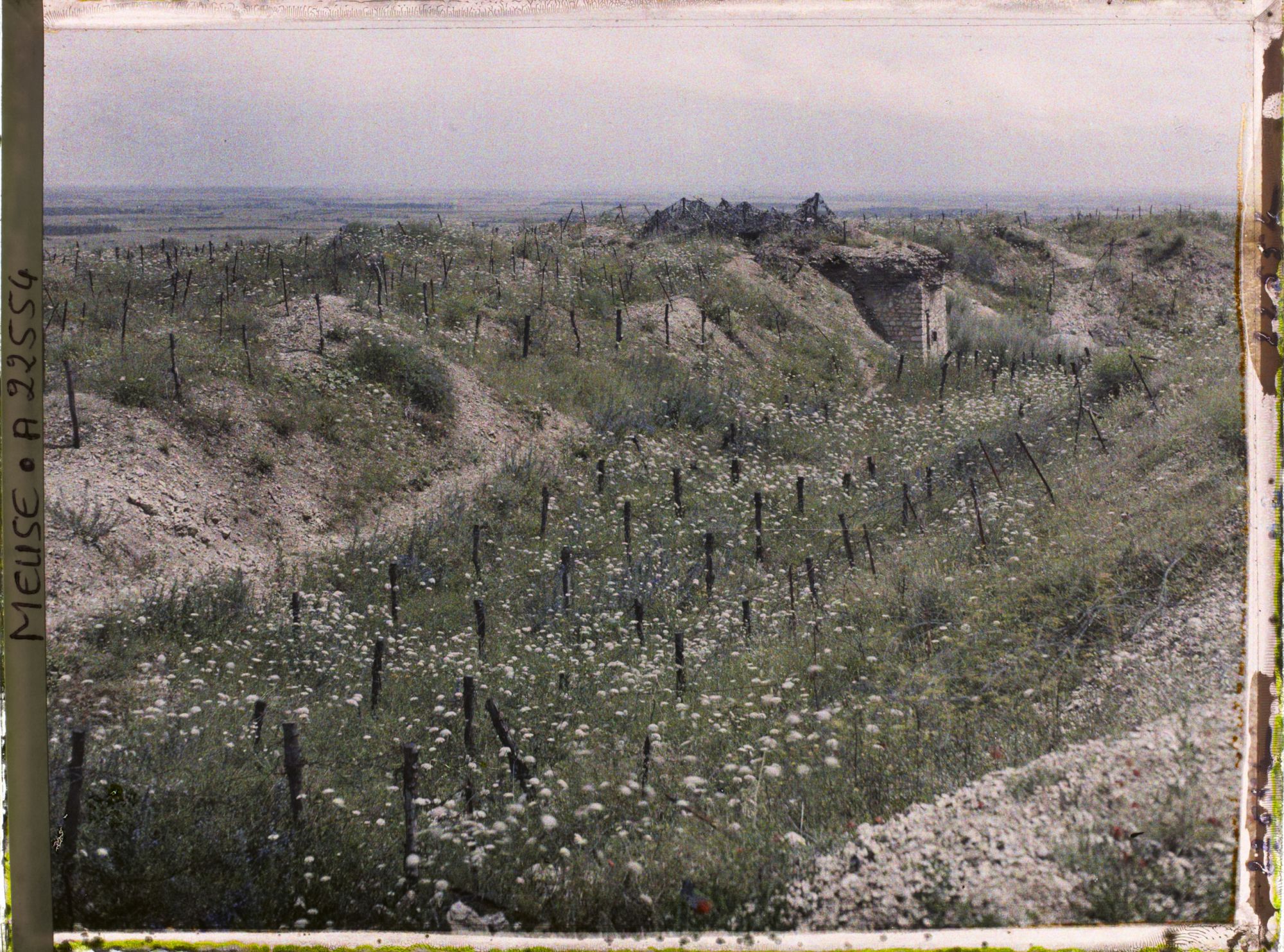 Image représentant France, Vaux, Fort de Vaux Courtine Est