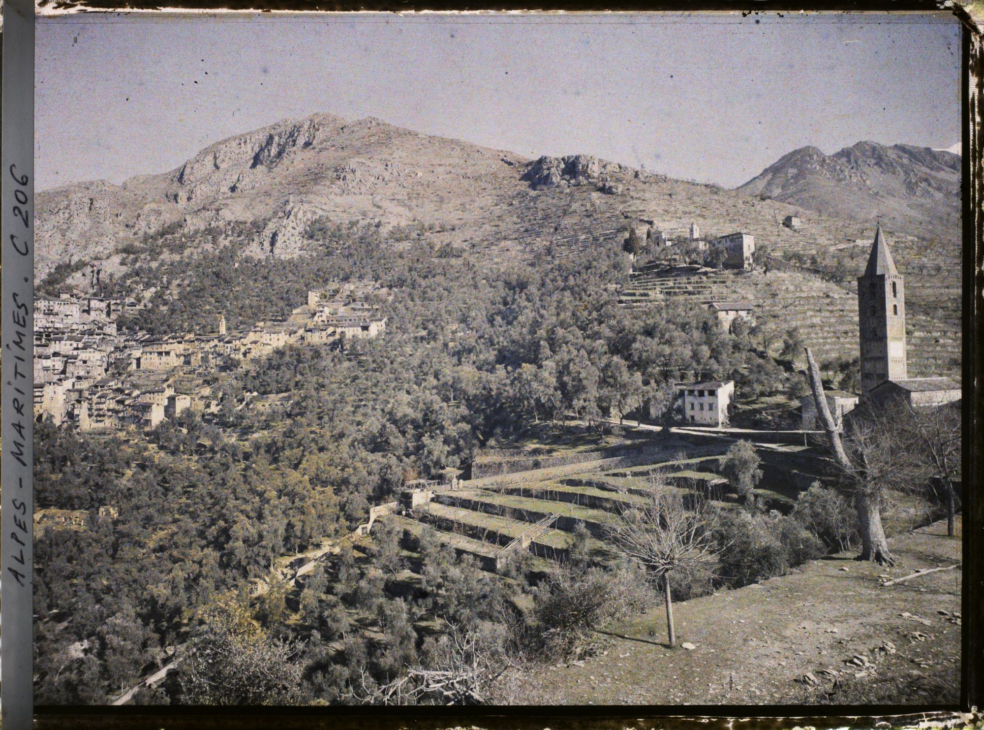 Image représentant Vue du village prise à proximité de la Madone del Poggio