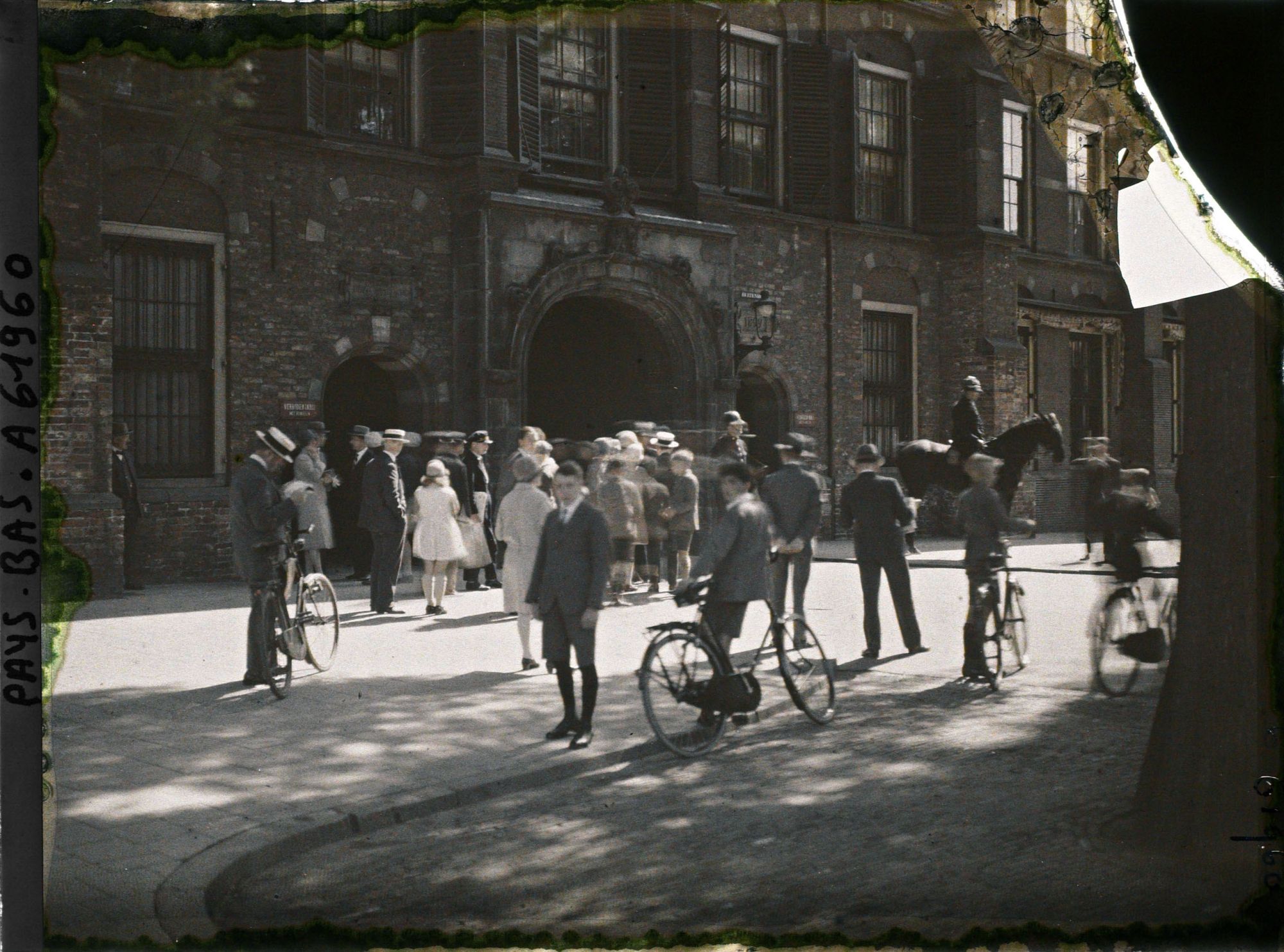 Image représentant Hollande, La Haye, Entrée du Binnenhof