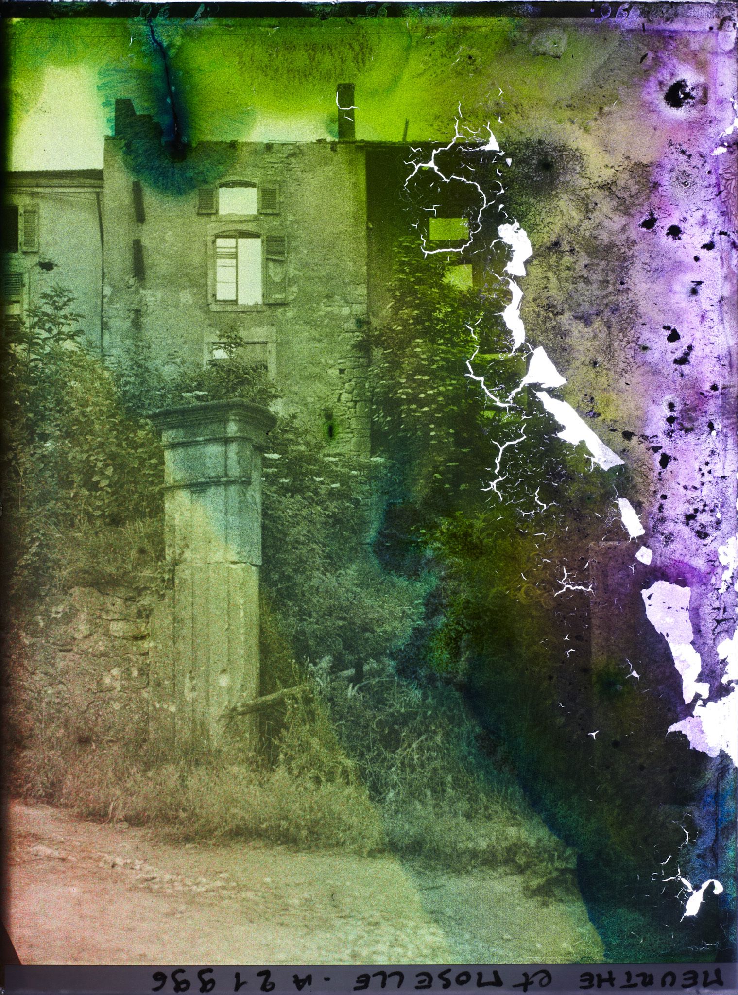 Image représentant France, Norroy, Maison éventrée