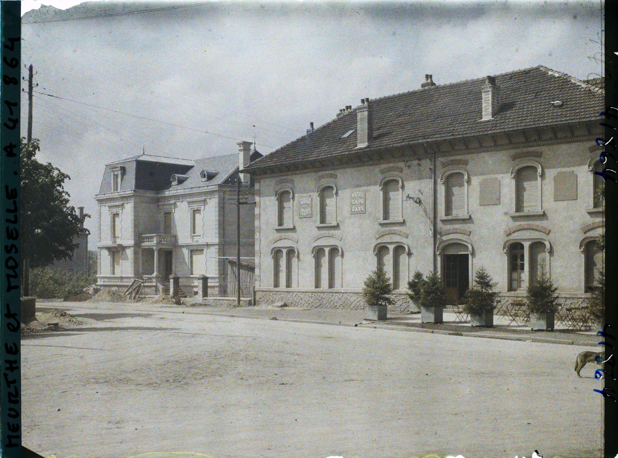 Image représentant France, Badonviller, Immeubles Avenue de la Gare