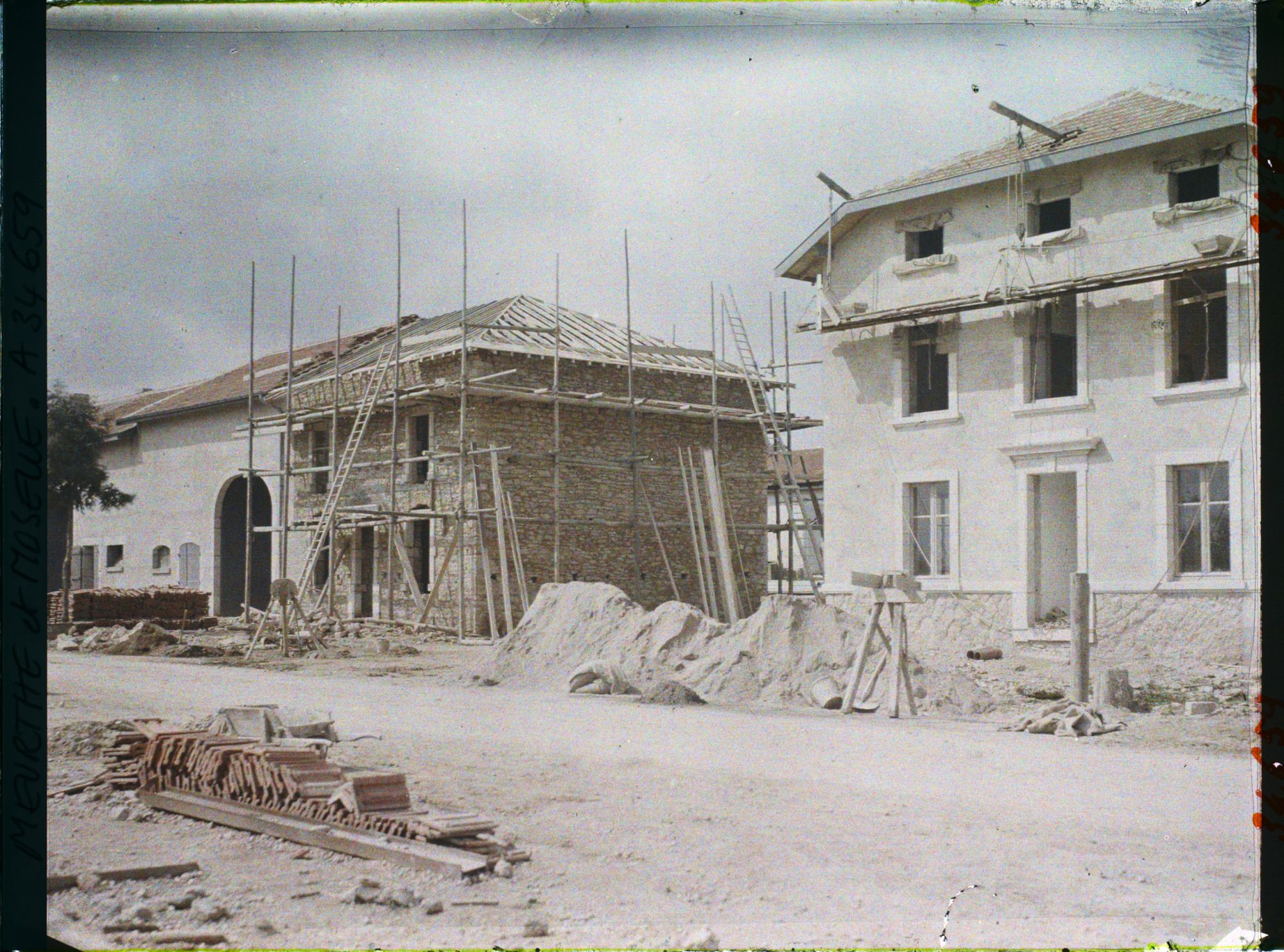 Image représentant France, Flirey, Maisons en reconstruction