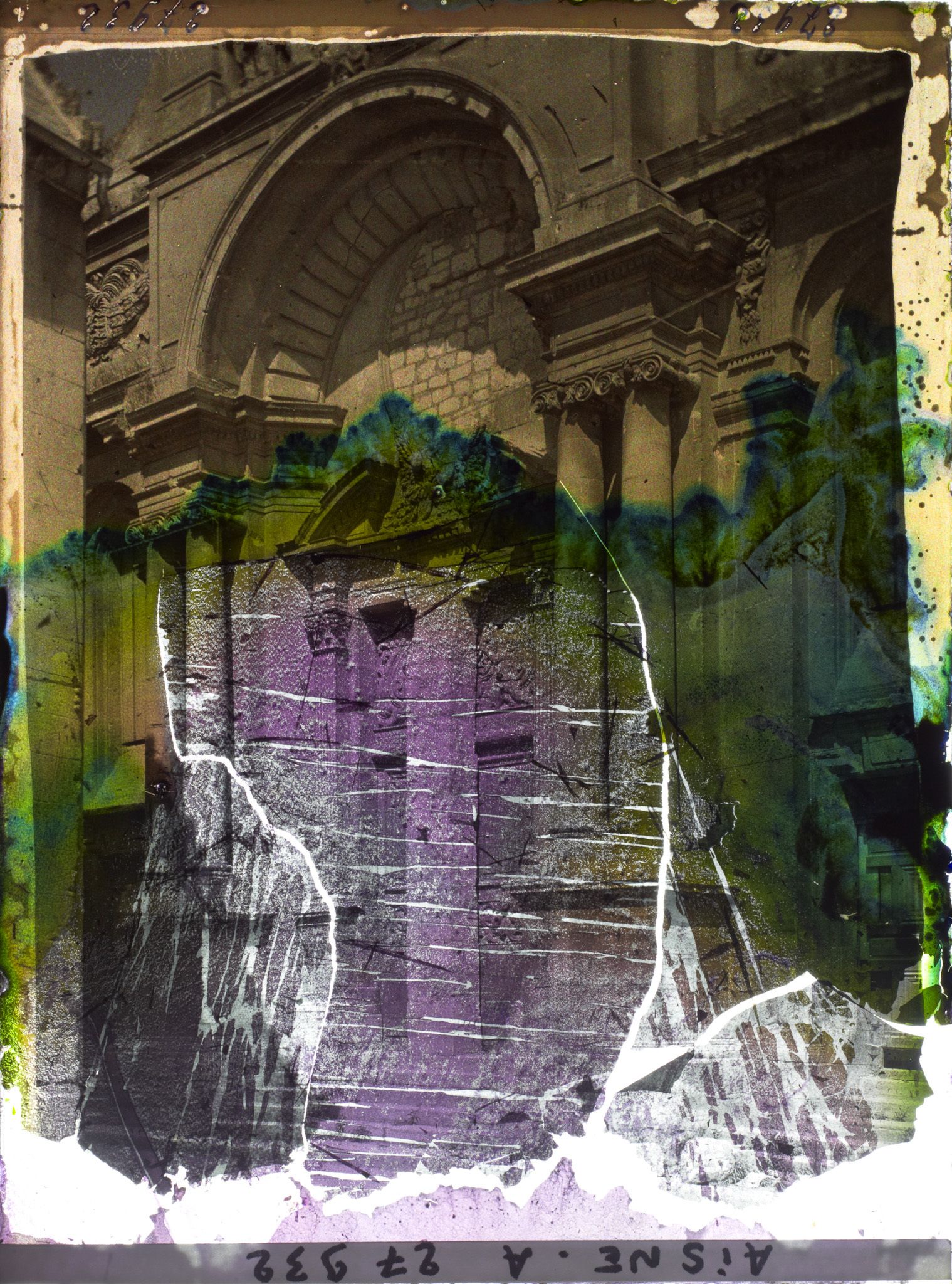 Image représentant France, Soissons, Portail de St Léger