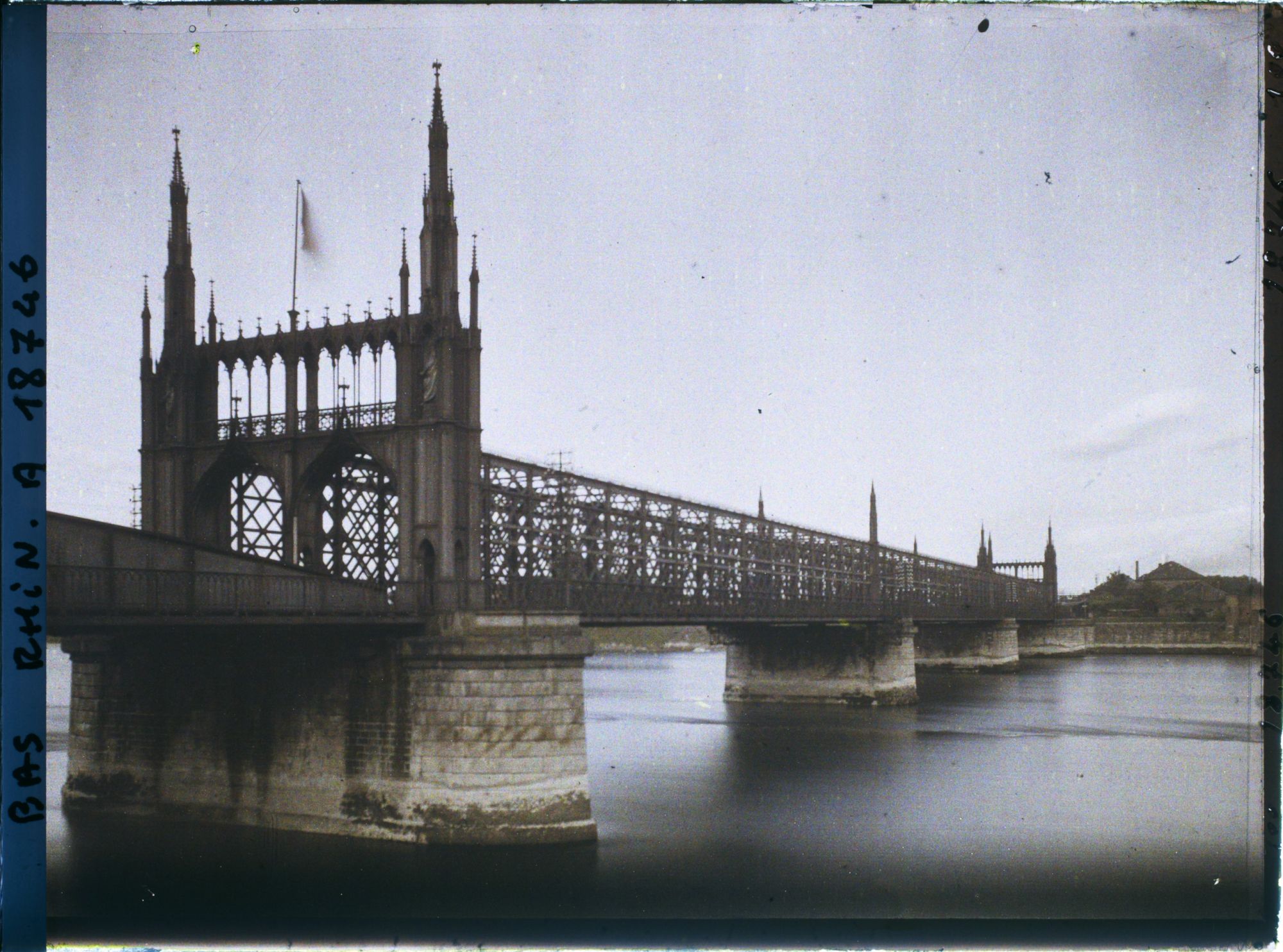 Image représentant Pont de Kehl, Le Pont du Chin de fer