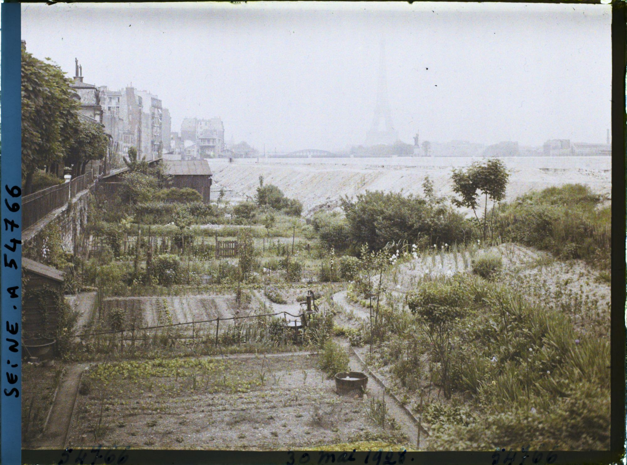 Image représentant Jardins potagers, quai d'Auteuil (actuel quai Louis-Blériot)