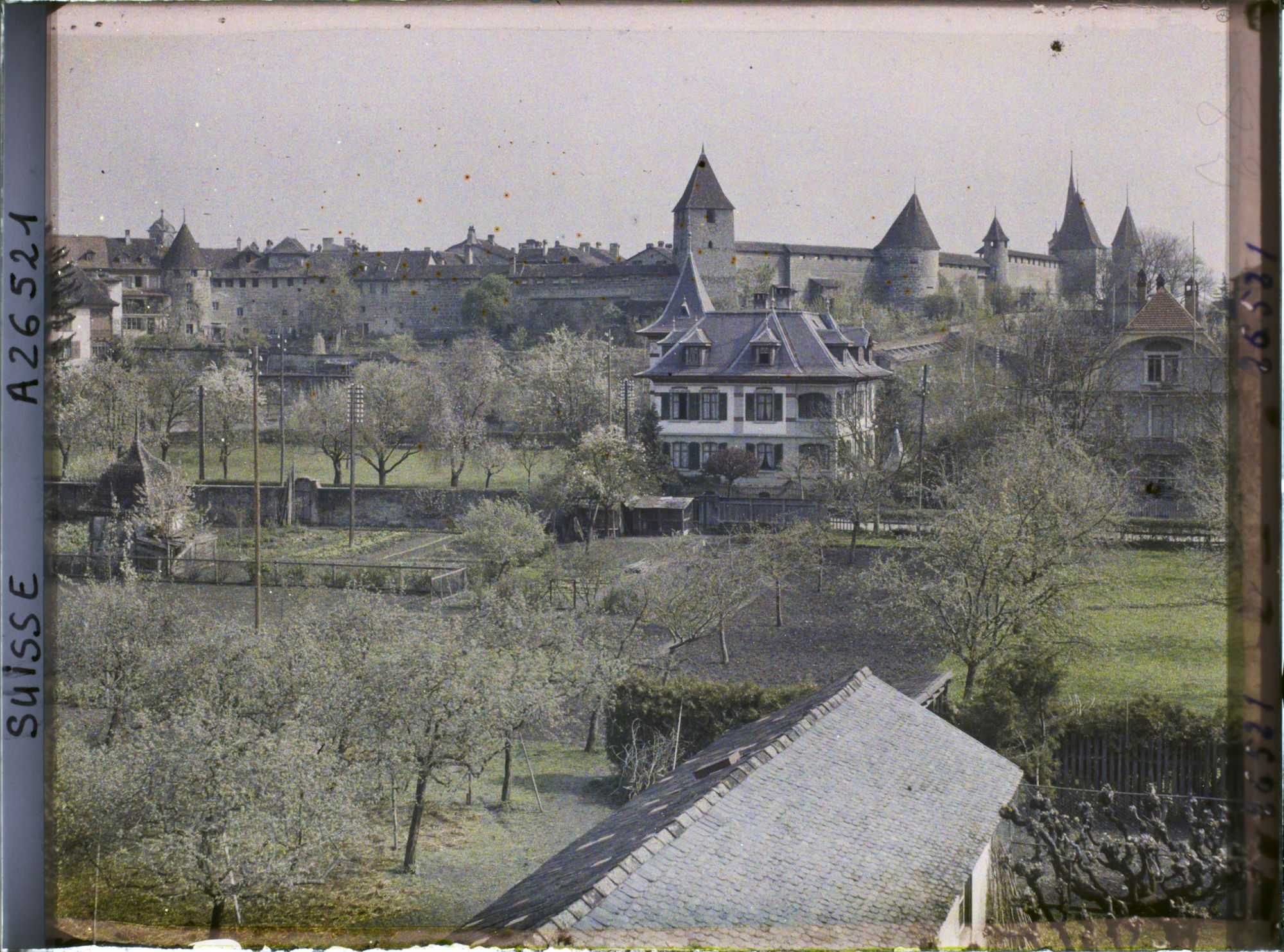 Image représentant Panorama sur la ville de Morat