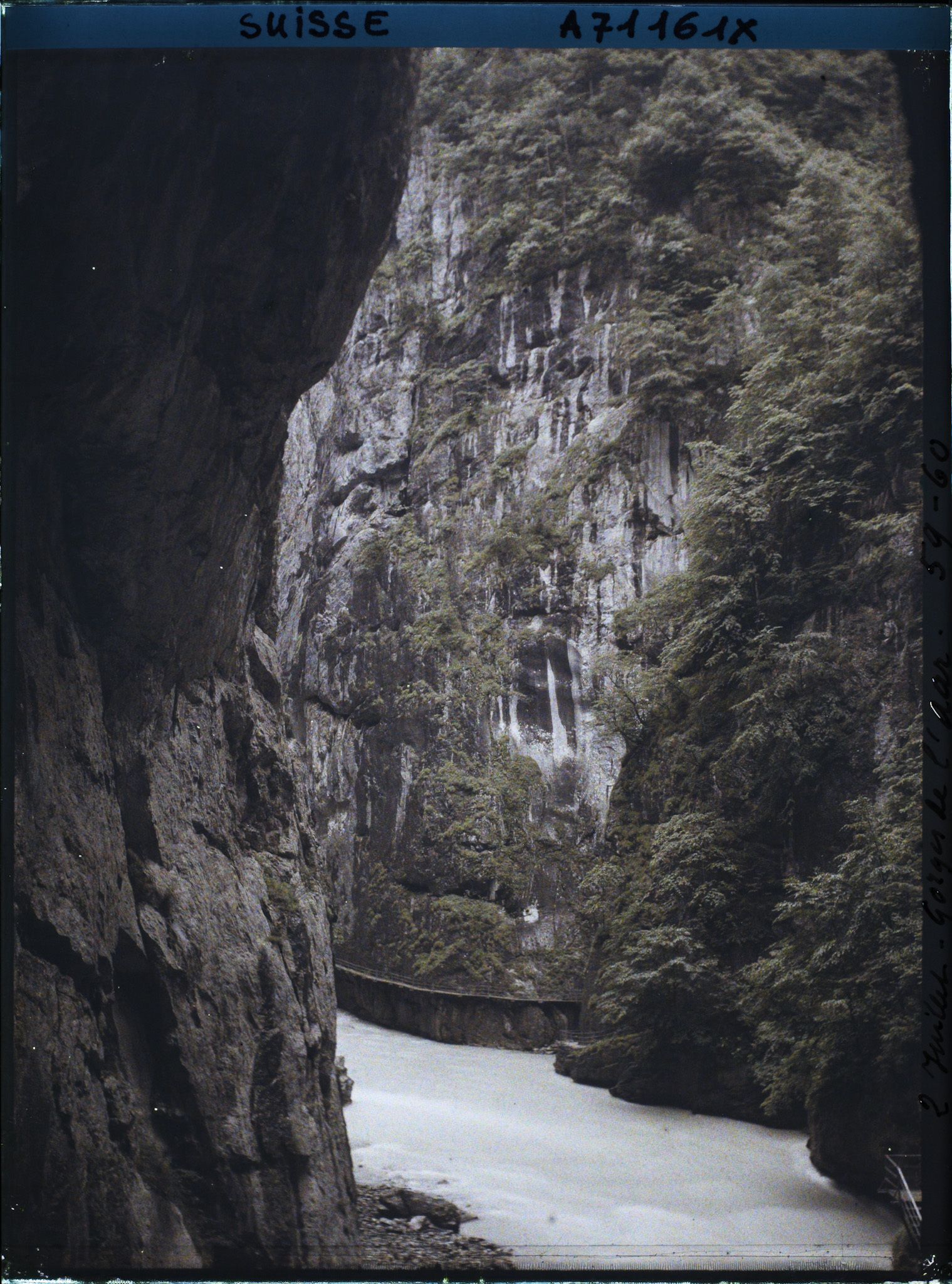 Image représentant Les gorges de l'Aar